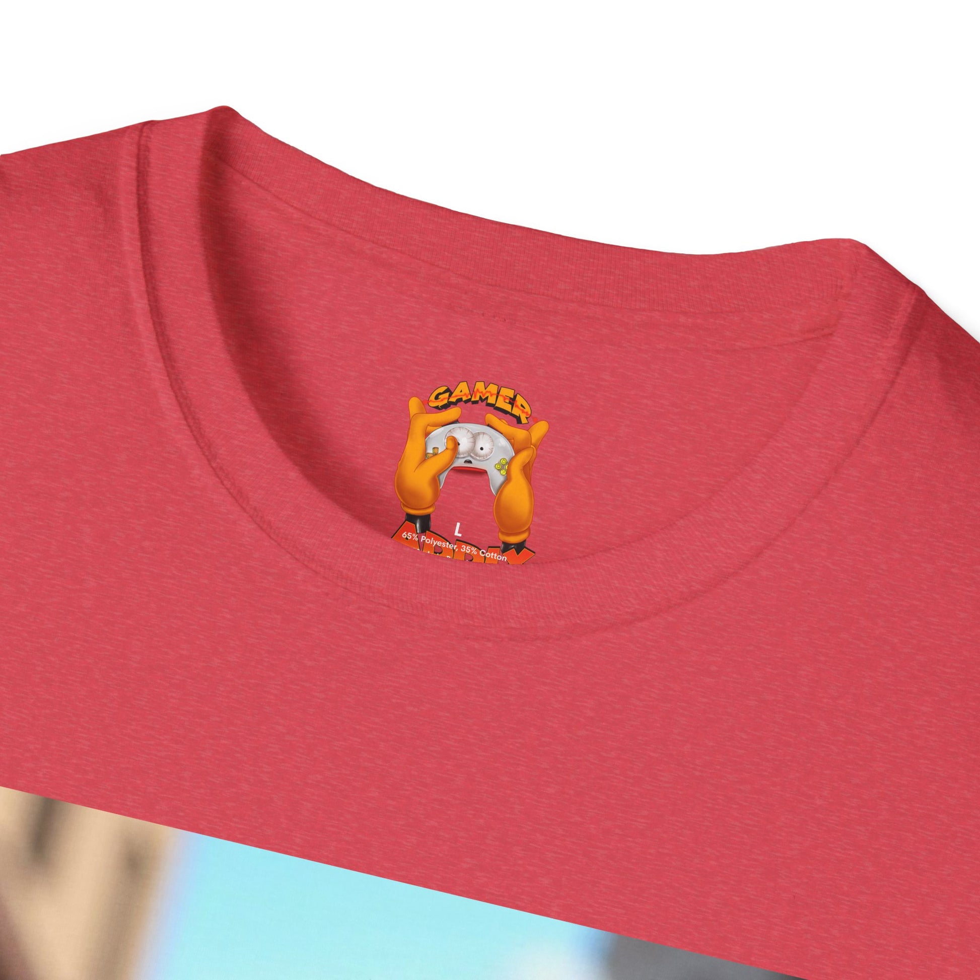 Mz. P MAN Cute Cartoon Character  Softstyle T-Shirt, Fun Graphic Tee for Kids and Adults, Gift for Birthdays, Holidays, or Just Because!