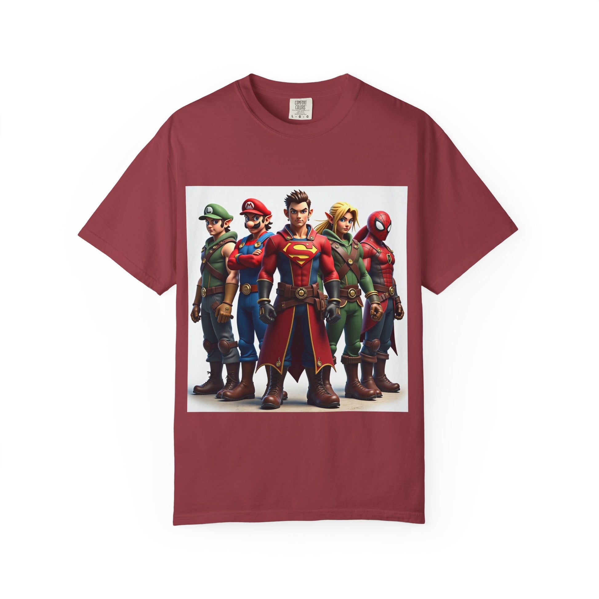 Super Hero squad gaming Tee