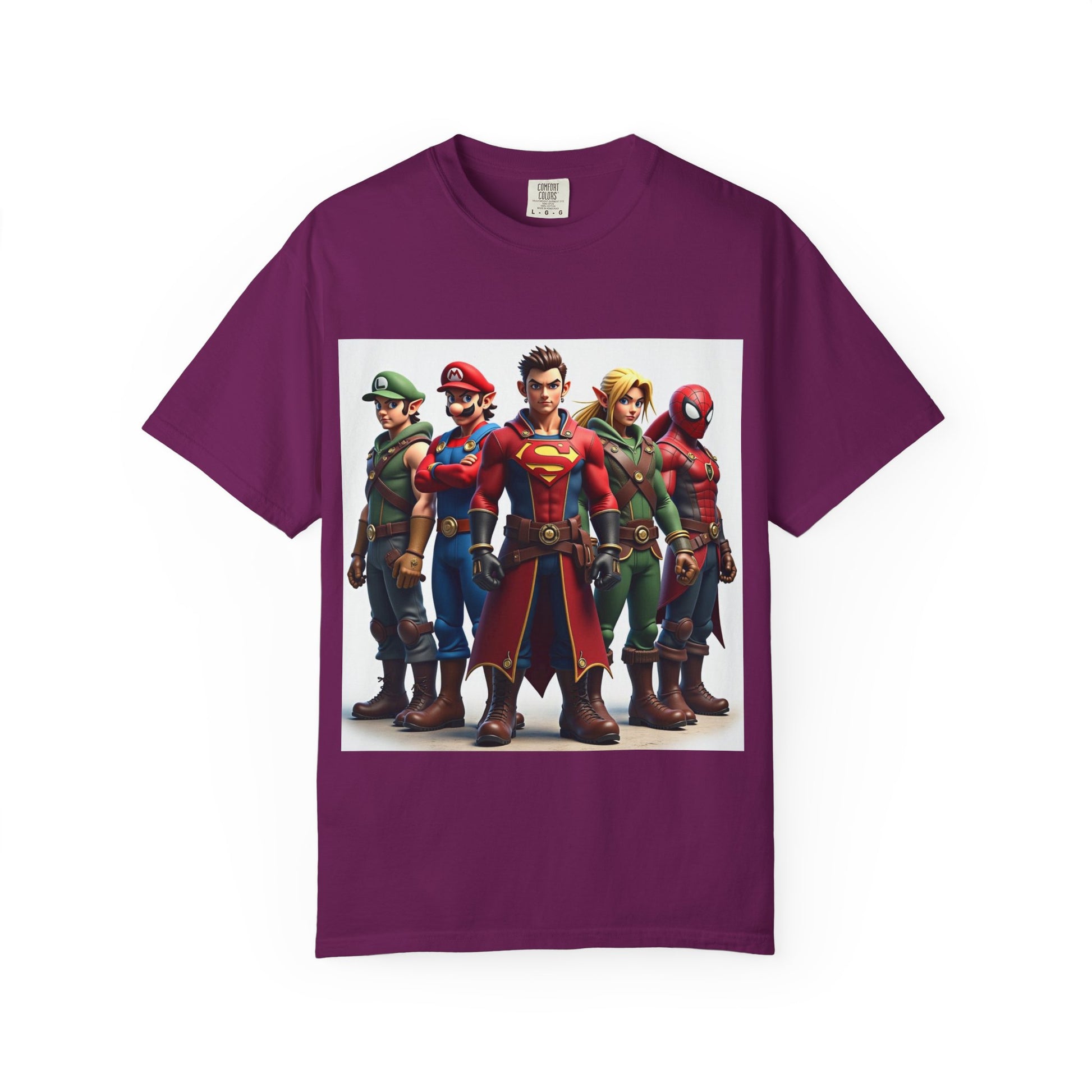 Super Hero squad gaming Tee