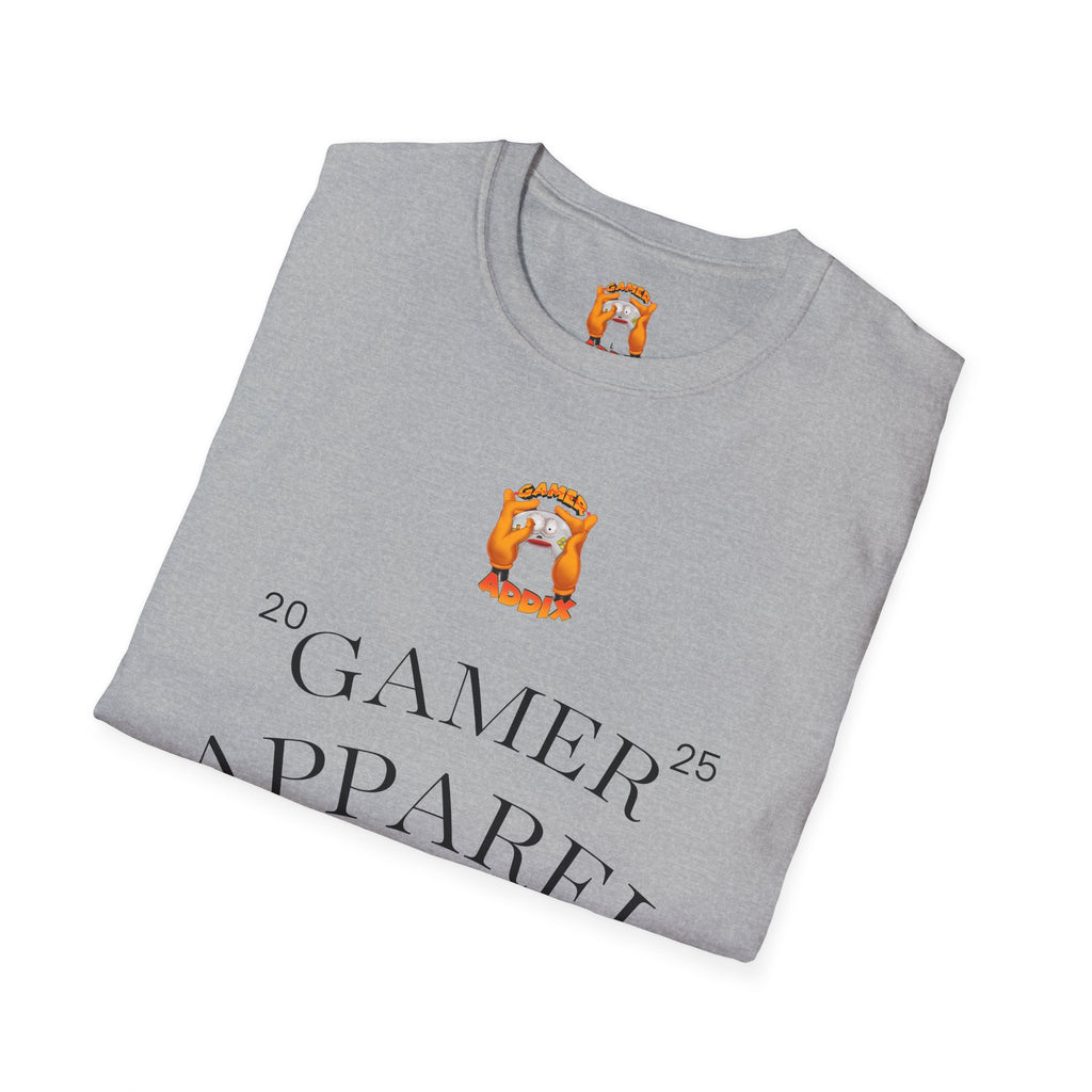 Gamer T-Shirt, Unisex Softstyle Tee for Gamers, Gaming Merchandise, Casual Outfit, Birthday Gift, Video Game Enthusiast Apparel