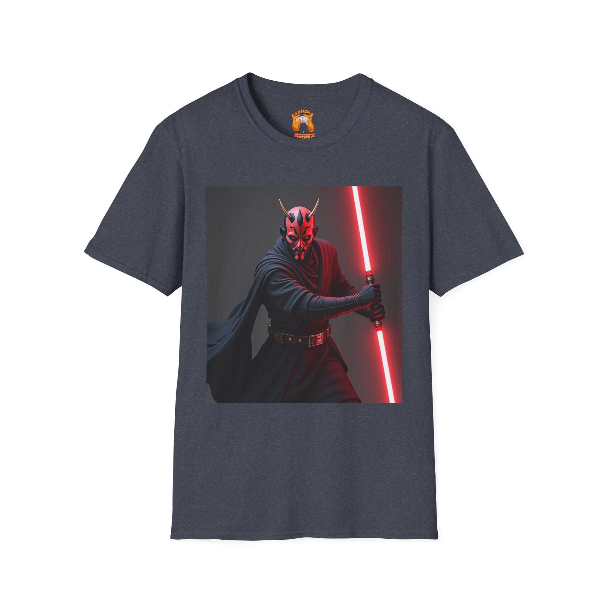 Darth Maul Graphic T-Shirt, Unisex Star Wars Tee, Sci-Fi Fan Apparel, Gift for Geeks, Cool Casual Shirt