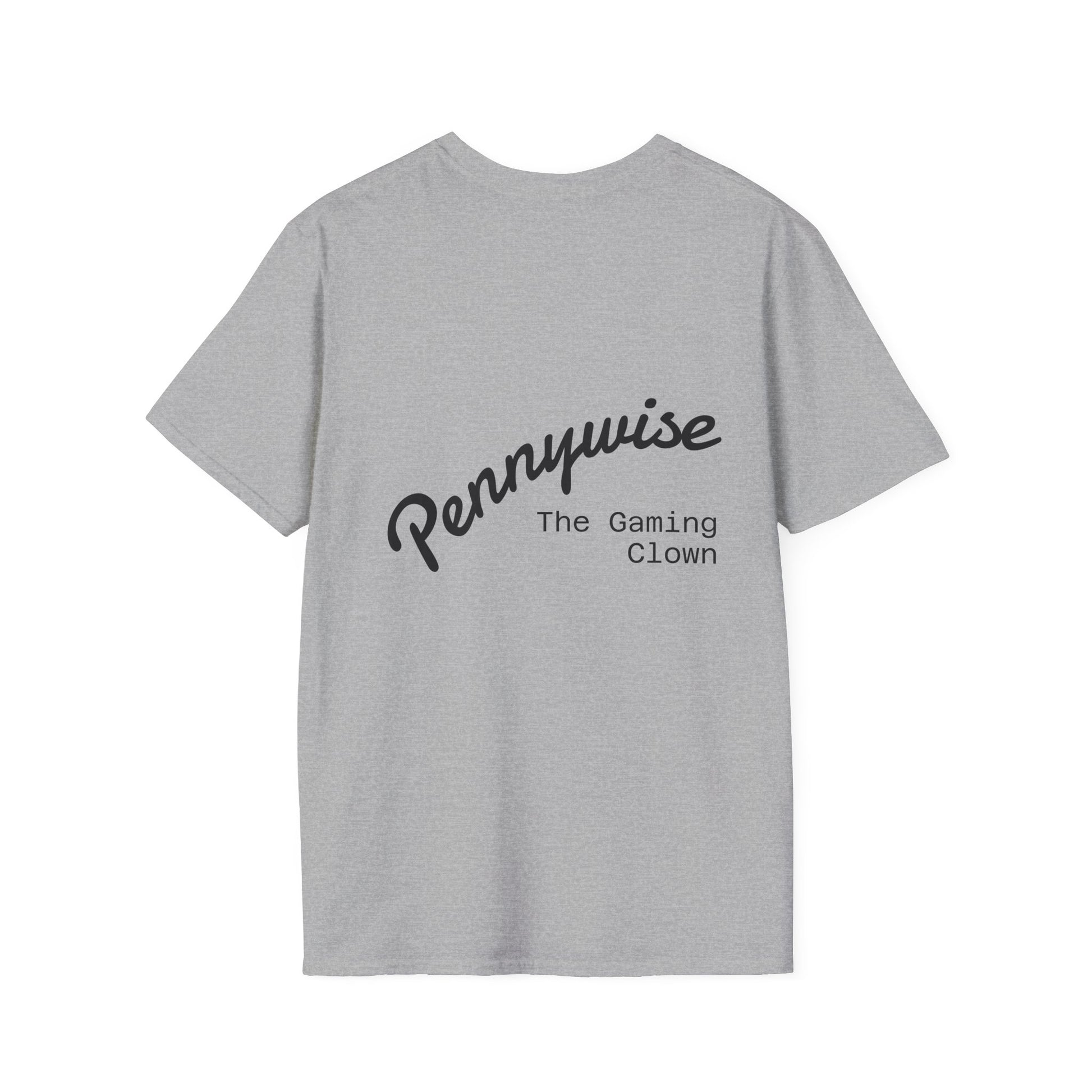 Horror Clown T-Shirt — Pennywise Gaming Clown Graphic Tee