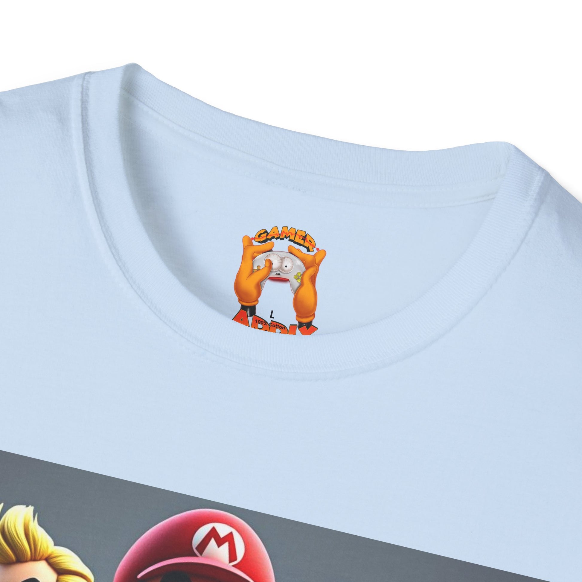 Cool Gamer Character T-Shirt, Unisex Graphic Tee, Video Game Shirt, Gift for Gamers, Retro Style, Birthday Present