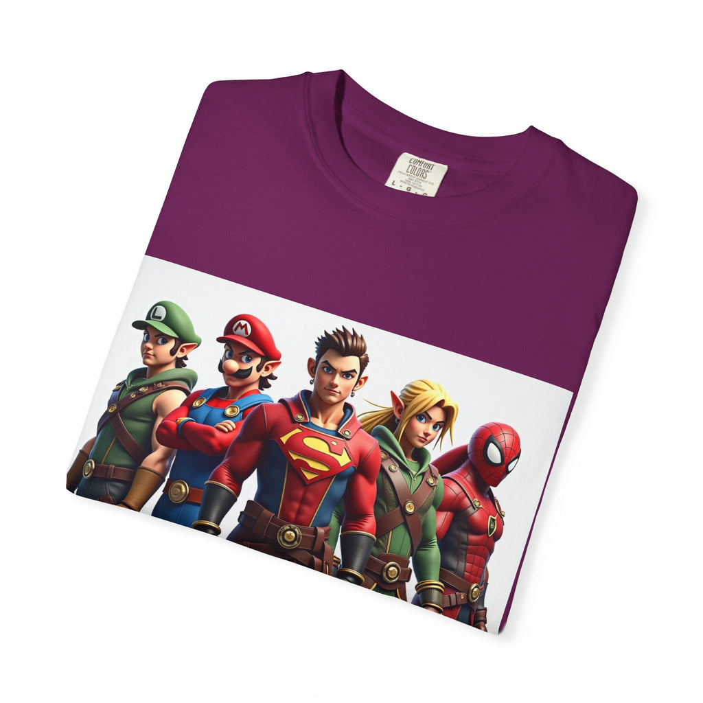 Super Hero squad gaming Tee