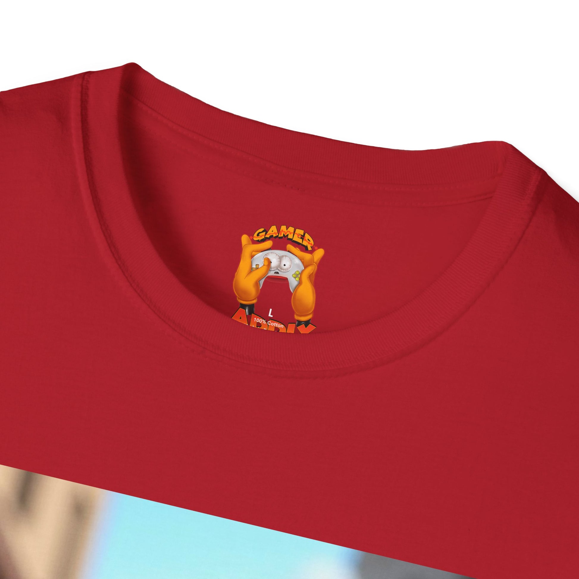 Mz. P MAN Cute Cartoon Character  Softstyle T-Shirt, Fun Graphic Tee for Kids and Adults, Gift for Birthdays, Holidays, or Just Because!