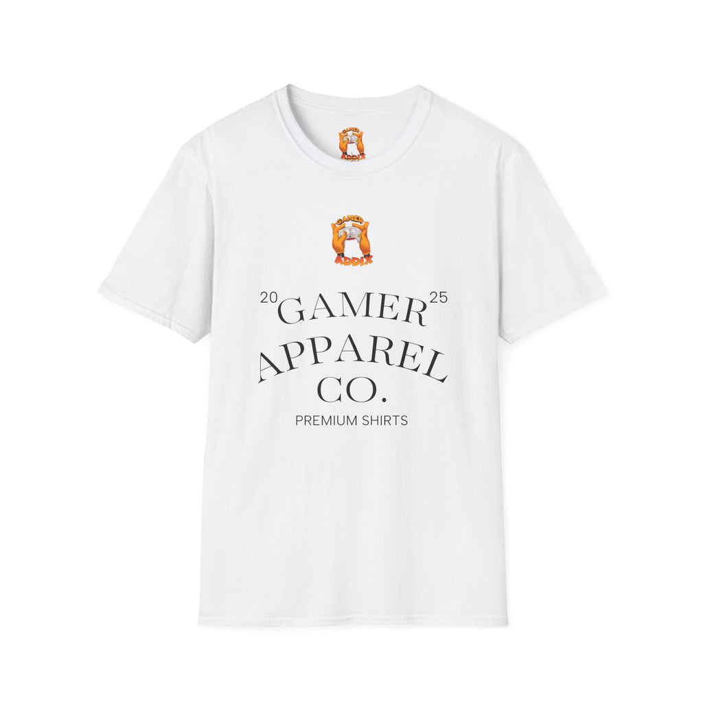 Gamer T-Shirt, Unisex Softstyle Tee for Gamers, Gaming Merchandise, Casual Outfit, Birthday Gift, Video Game Enthusiast Apparel