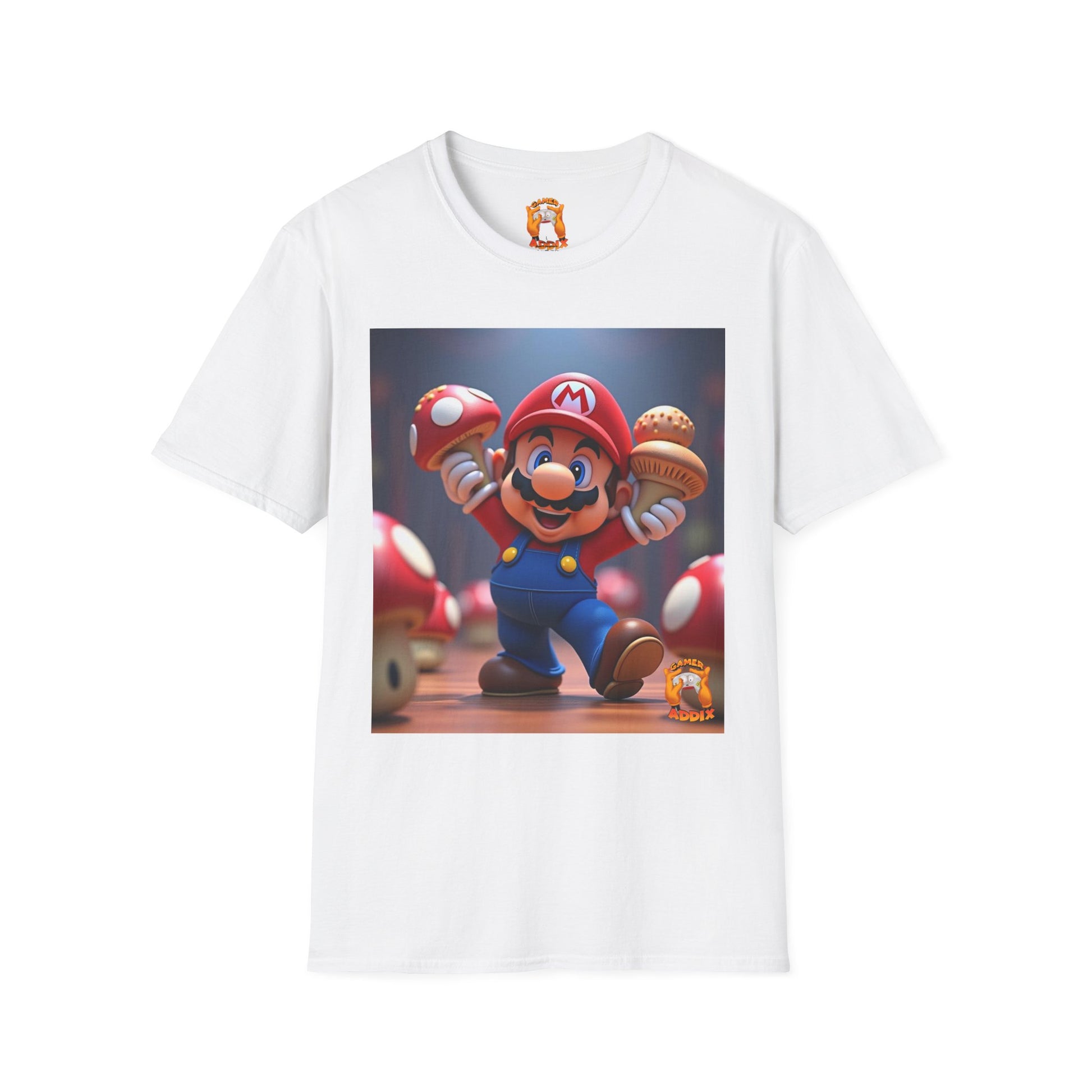 Fun Gamer T-Shirt - Unisex Softstyle Tee, Video Game Apparel, Retro Game Shirt, Geeky Gift, Collector's Item