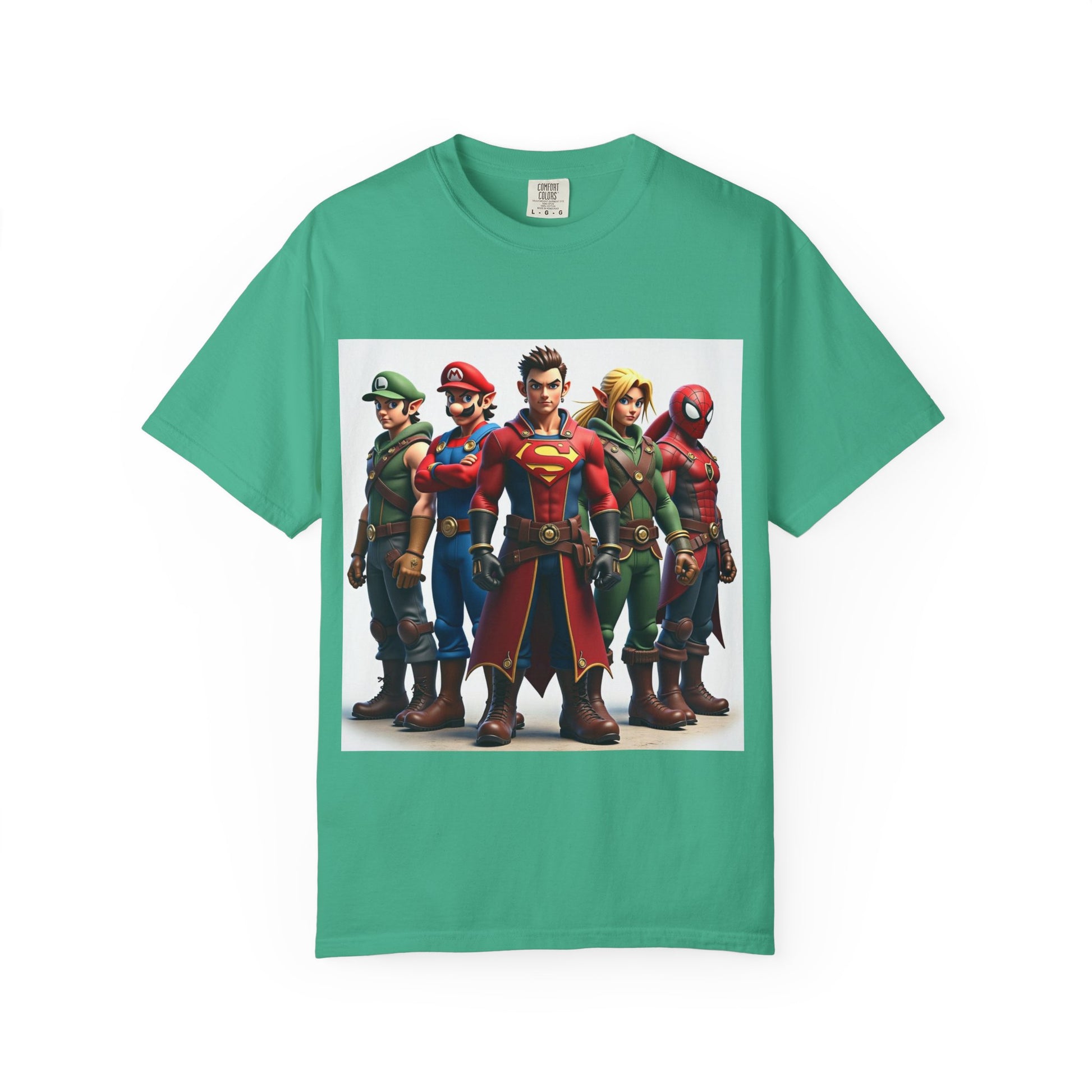 Super Hero squad gaming Tee