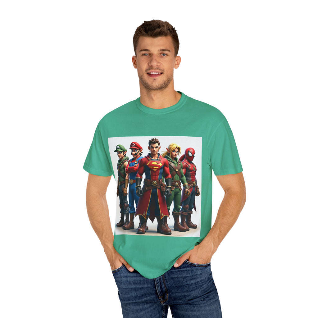 Super Hero squad gaming Tee