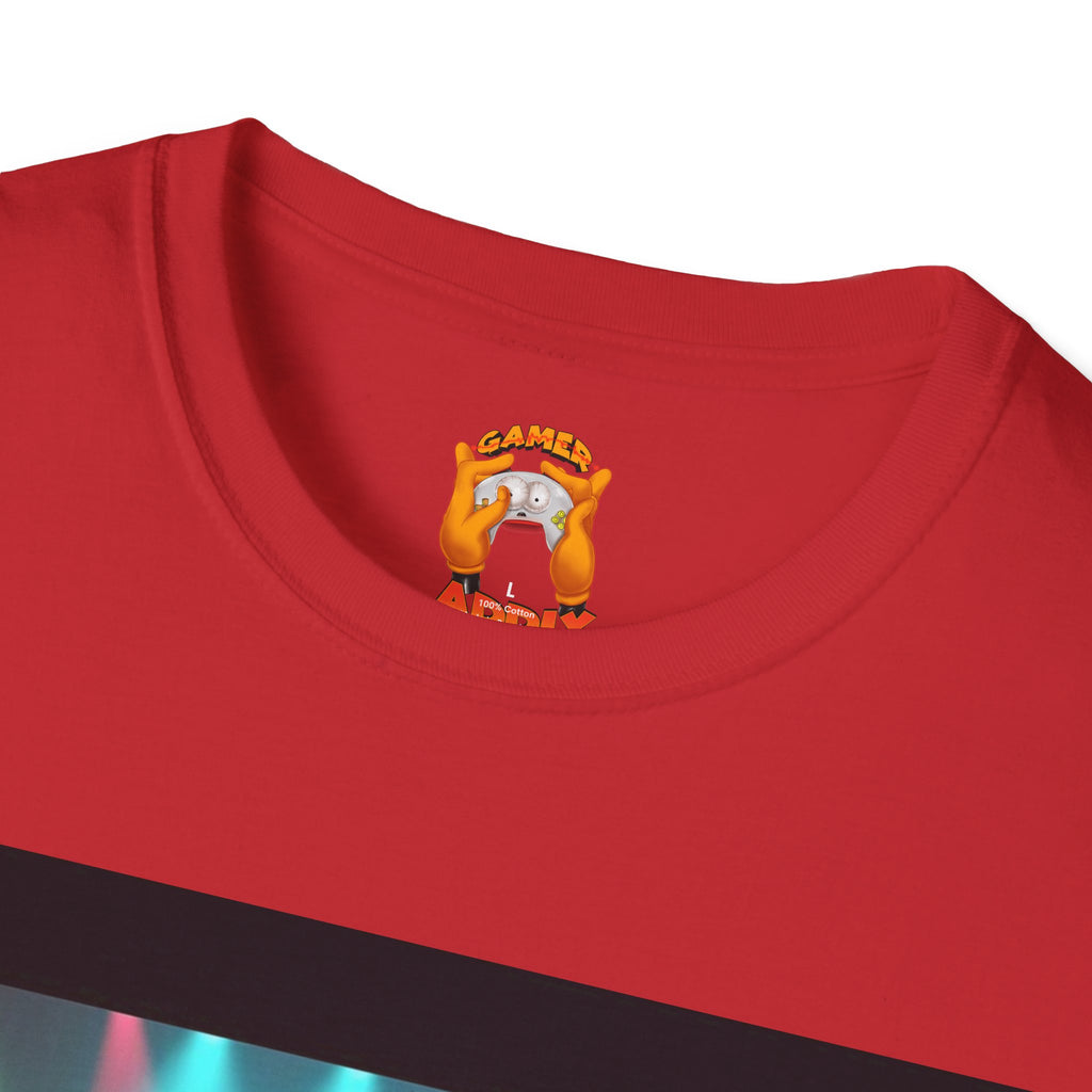 Rockstar Vibes T-Shirt, Retro Gaming Theme, Music Lover Gift, Unisex Tee for All Ages, Fun Family Outings, Casual Everyday Wear