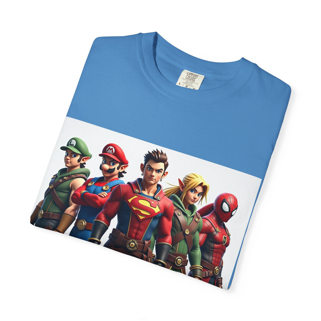 Super Hero squad gaming Tee
