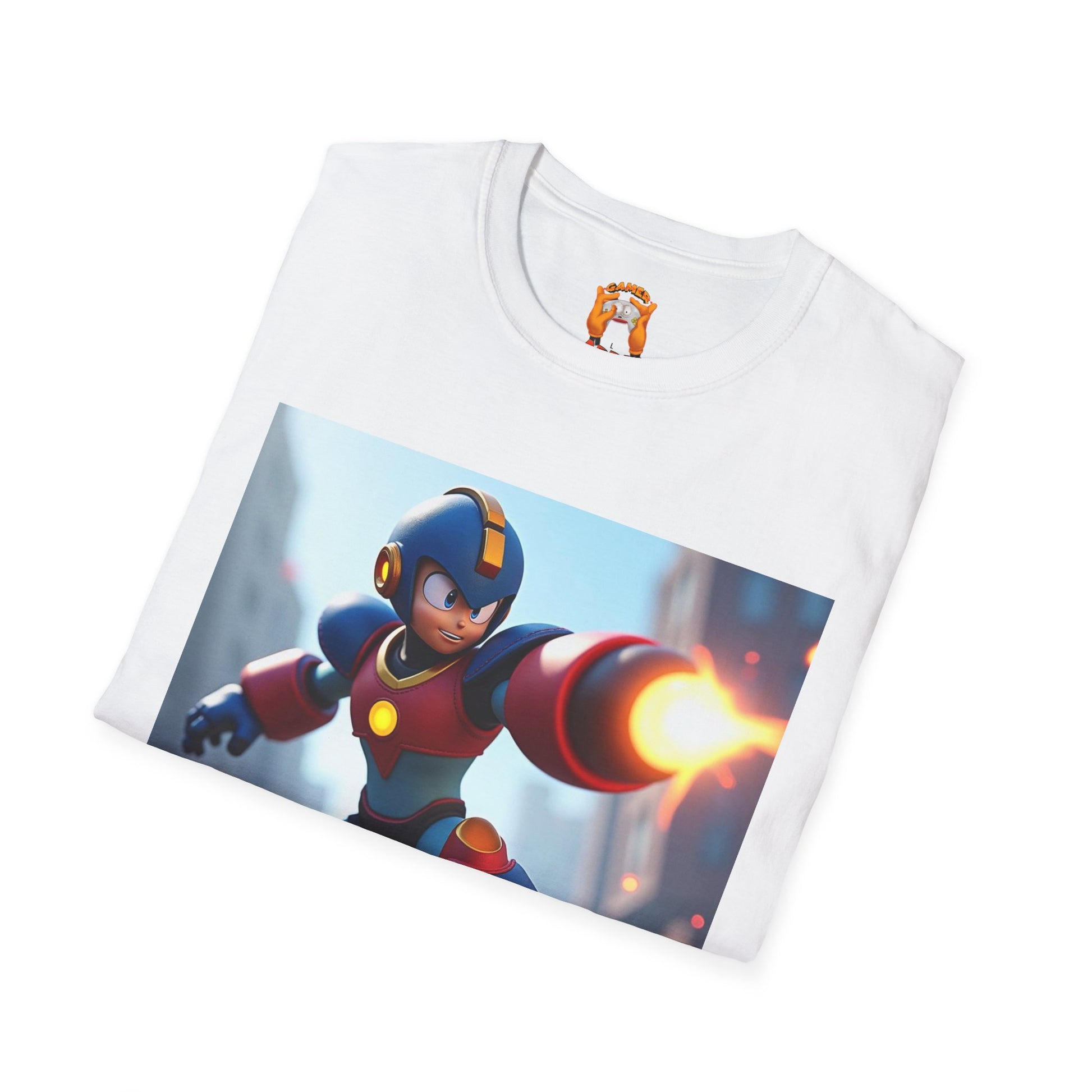 Mega Ultra T-Shirt, Fun Retro Shirt, Video Game Apparel, Gifts for Gamers, Geek Culture Clothing, Cartoon Character Tee