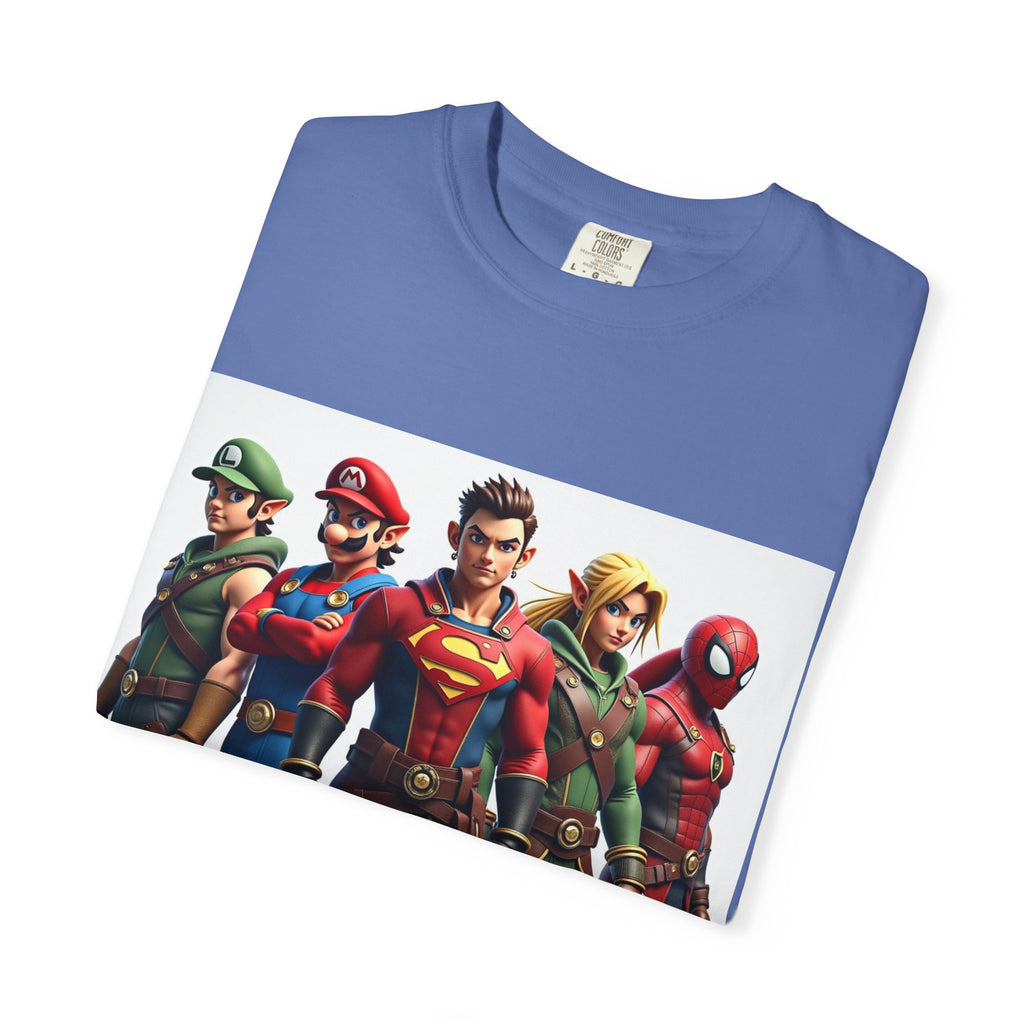 Super Hero squad gaming Tee