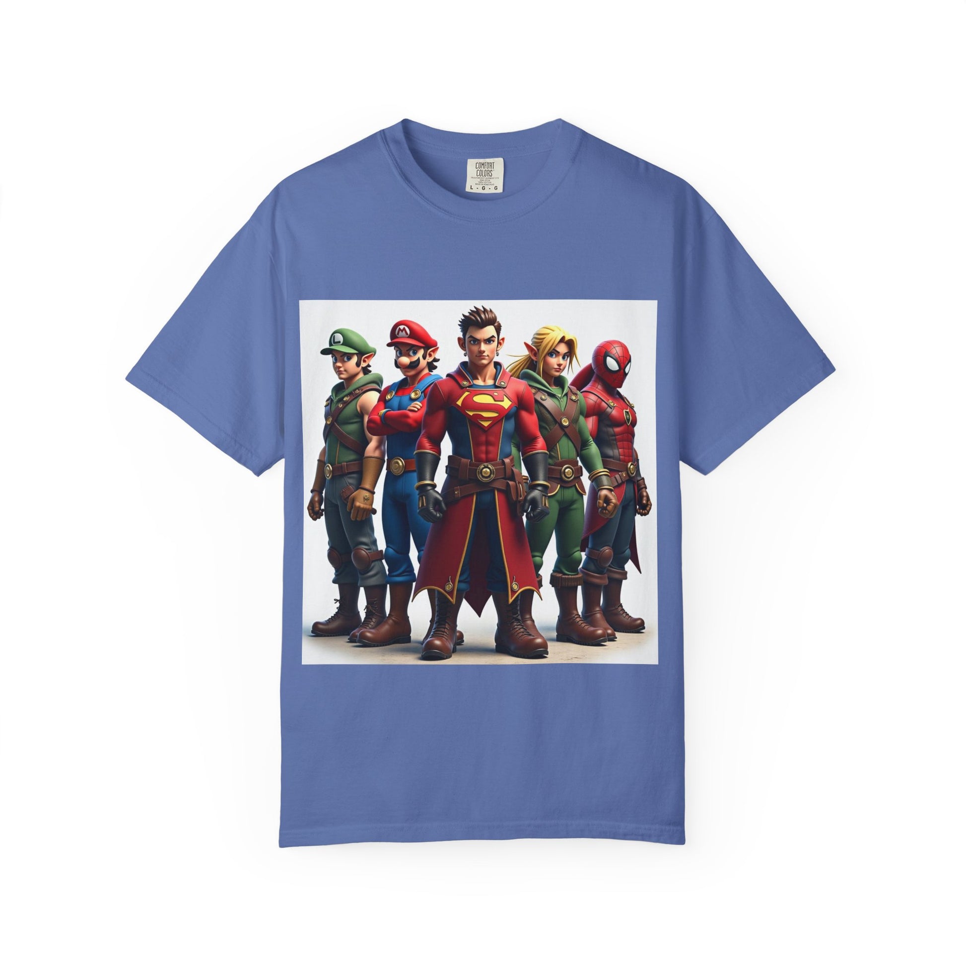Super Hero squad gaming Tee