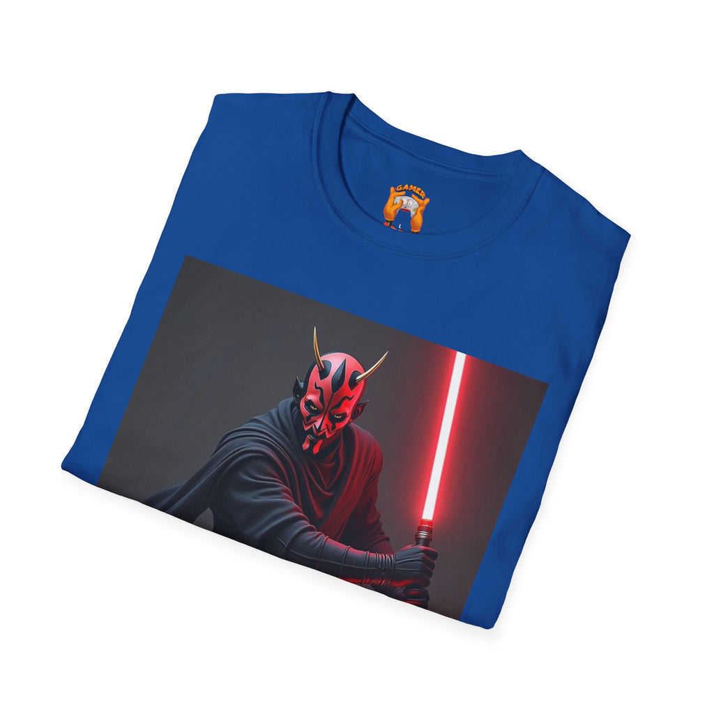 Darth Maul Graphic T-Shirt, Unisex Star Wars Tee, Sci-Fi Fan Apparel, Gift for Geeks, Cool Casual Shirt