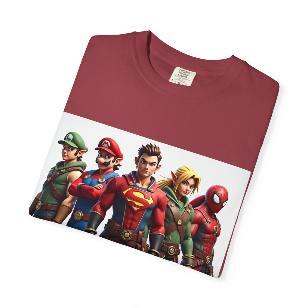 Super Hero squad gaming Tee