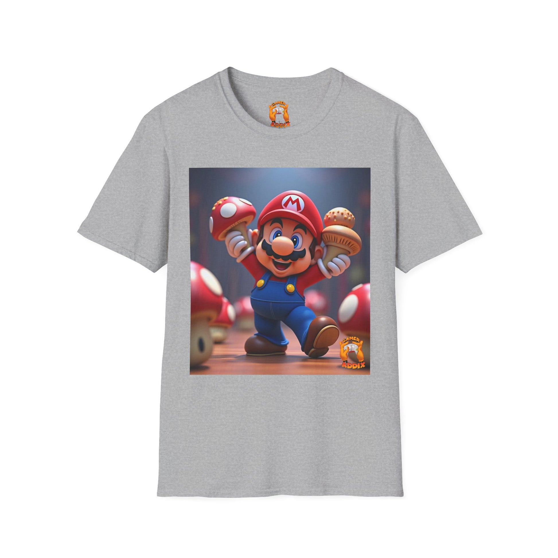 Fun Gamer T-Shirt - Unisex Softstyle Tee, Video Game Apparel, Retro Game Shirt, Geeky Gift, Collector's Item