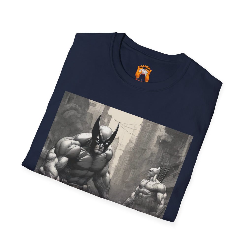 Wolverine T-Shirt with Bold Artistic Design, Graphic Tee, Casual Wear, Gift for Fans, Streetwear