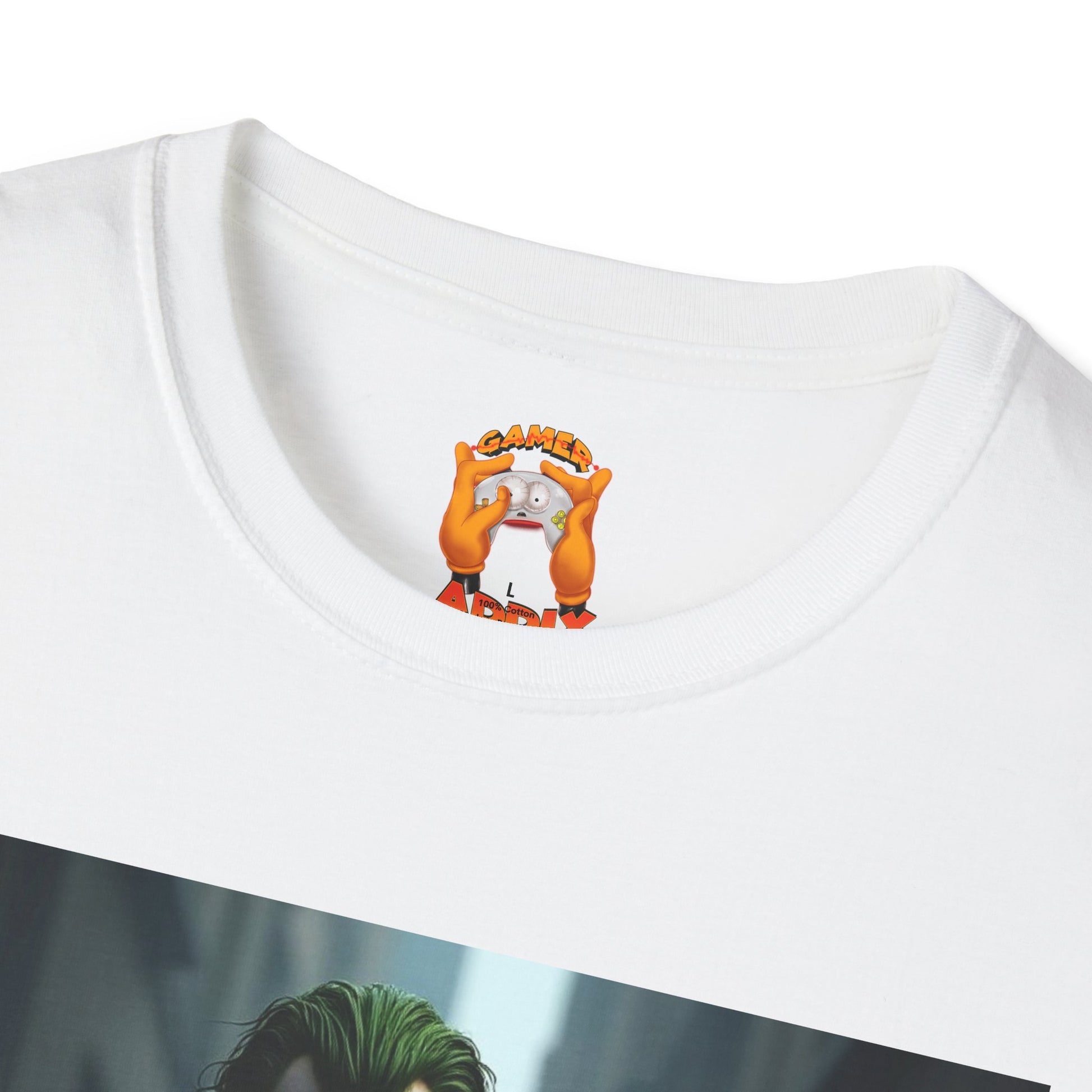 Joker Graphic T-Shirt, Unisex Tee, Geek Style Top, Comic Fan Apparel, Unique Gift for Him/Her, Halloween Costume Shirt