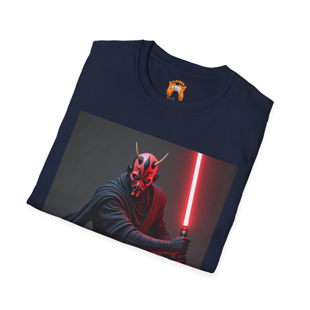 Darth Maul Graphic T-Shirt, Unisex Star Wars Tee, Sci-Fi Fan Apparel, Gift for Geeks, Cool Casual Shirt