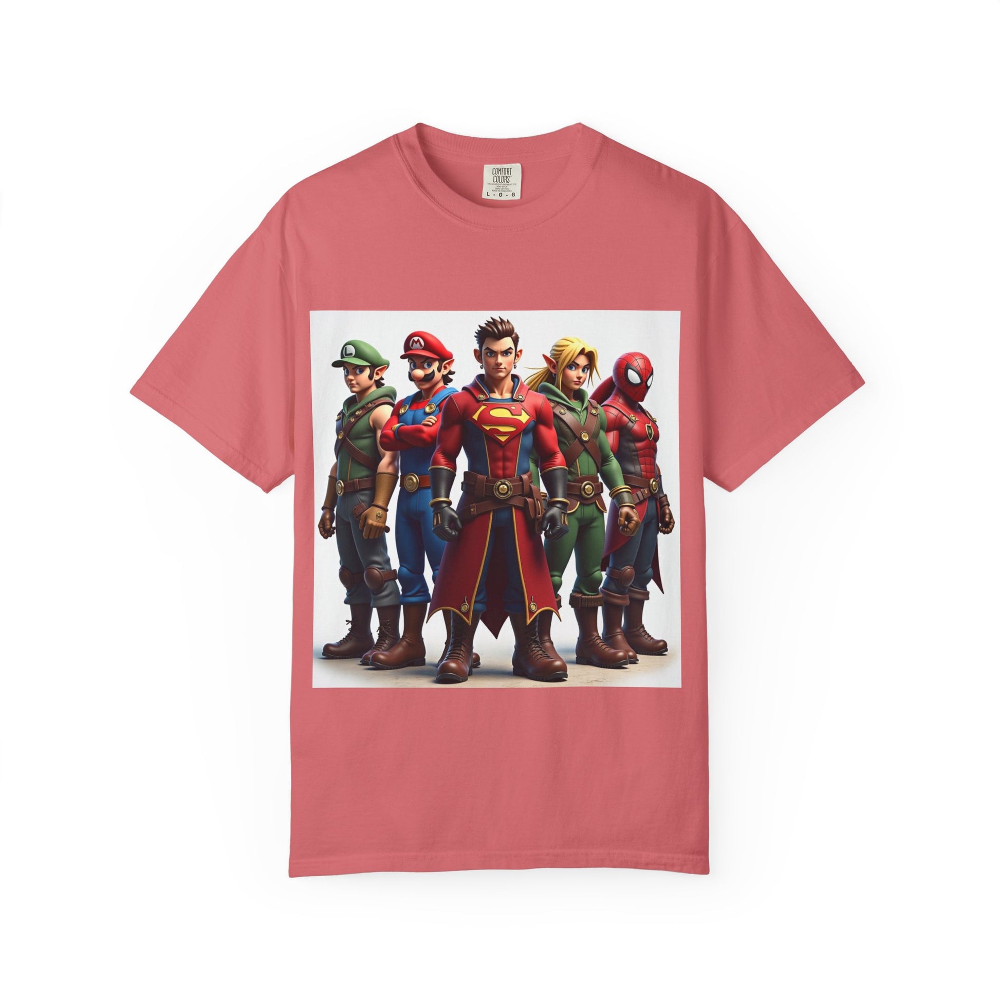 Super Hero squad gaming Tee