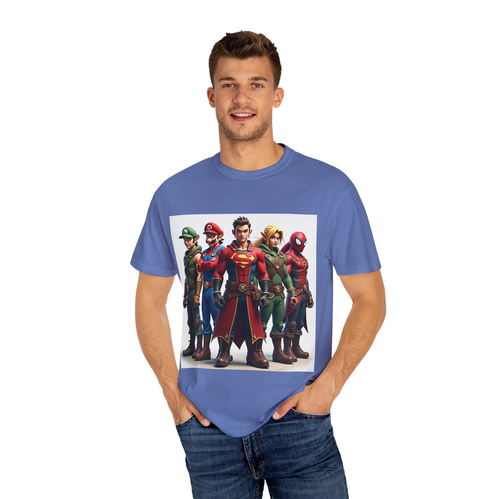 Super Hero squad gaming Tee