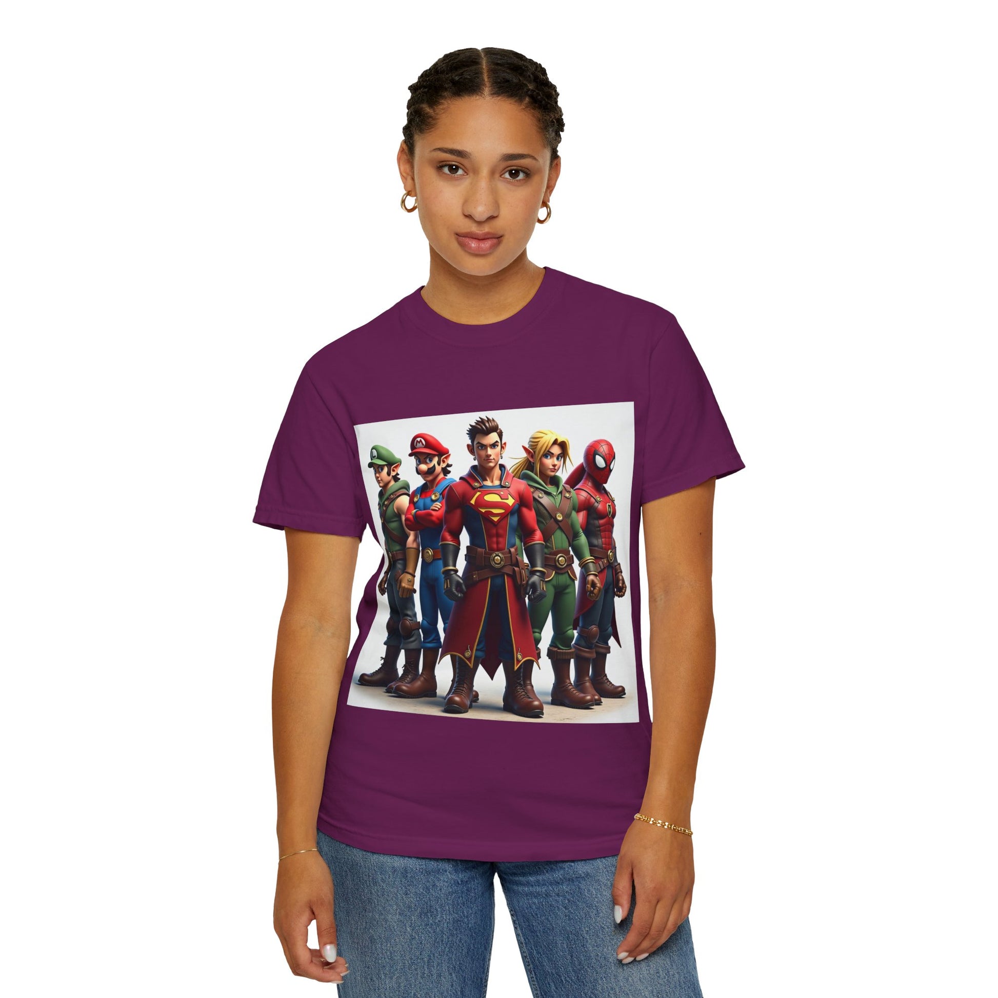 Super Hero squad gaming Tee