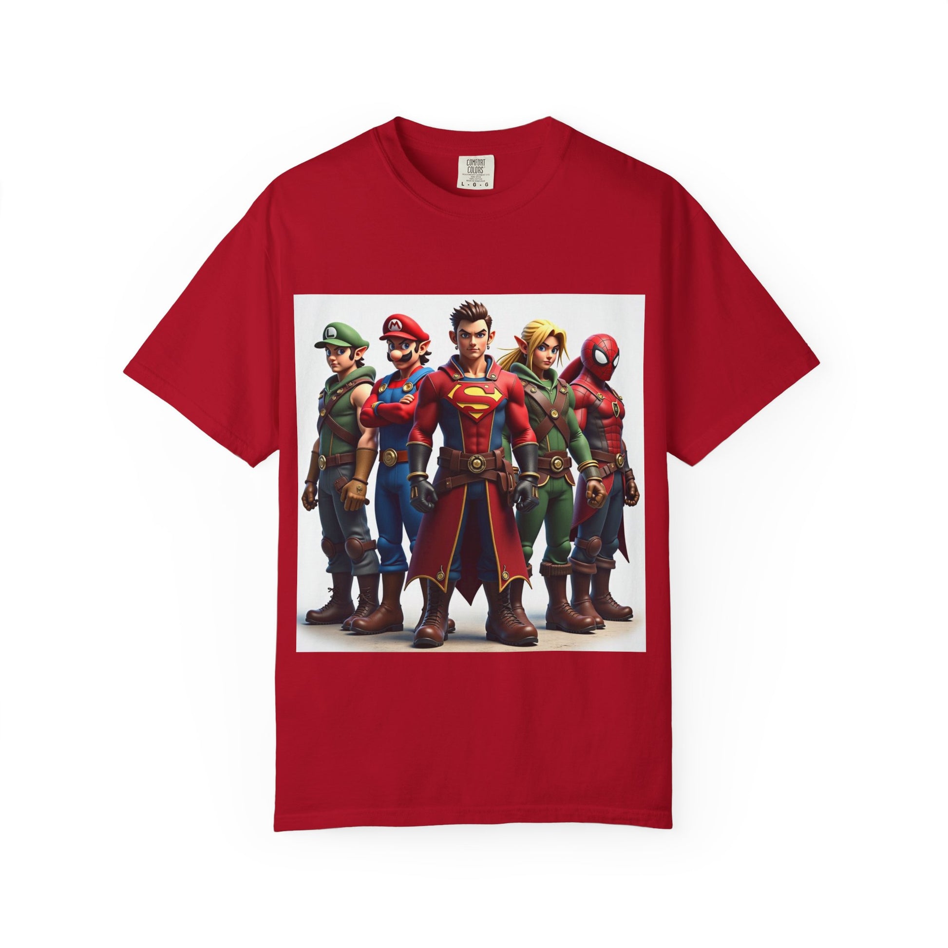 Super Hero squad gaming Tee