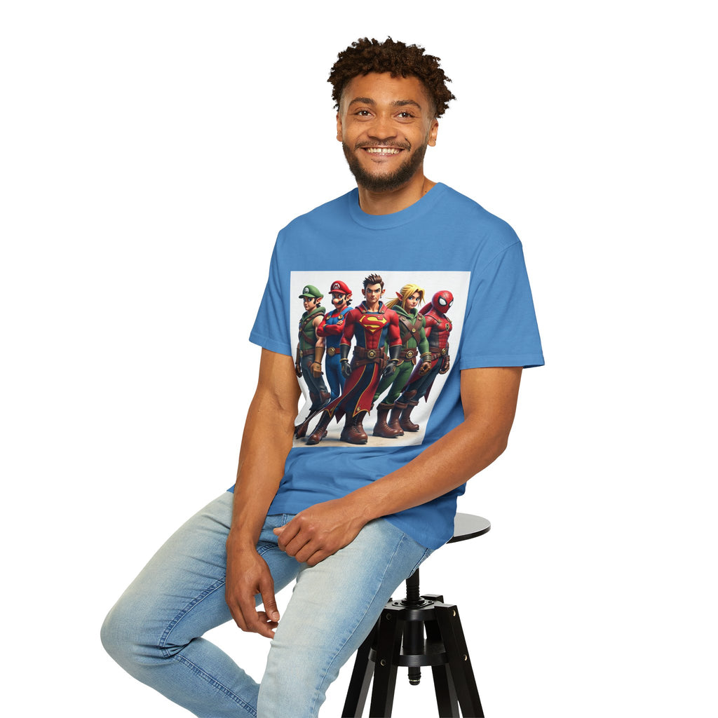 Super Hero squad gaming Tee