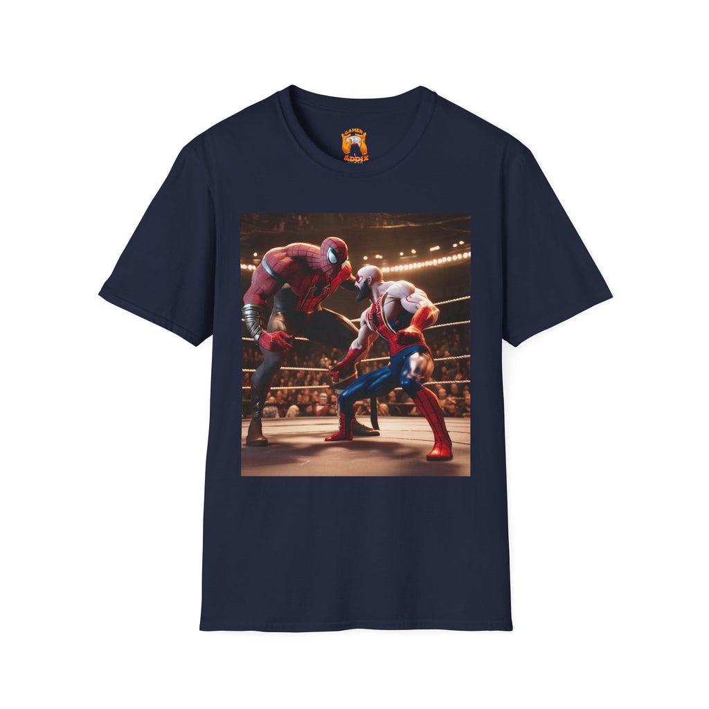 Marvel-Inspired Unisex Softstyle T-Shirt for Superhero Fans, Graphic Tee for Comic Lovers, Gift for Birthdays or Holidays, Fun Casual Wear