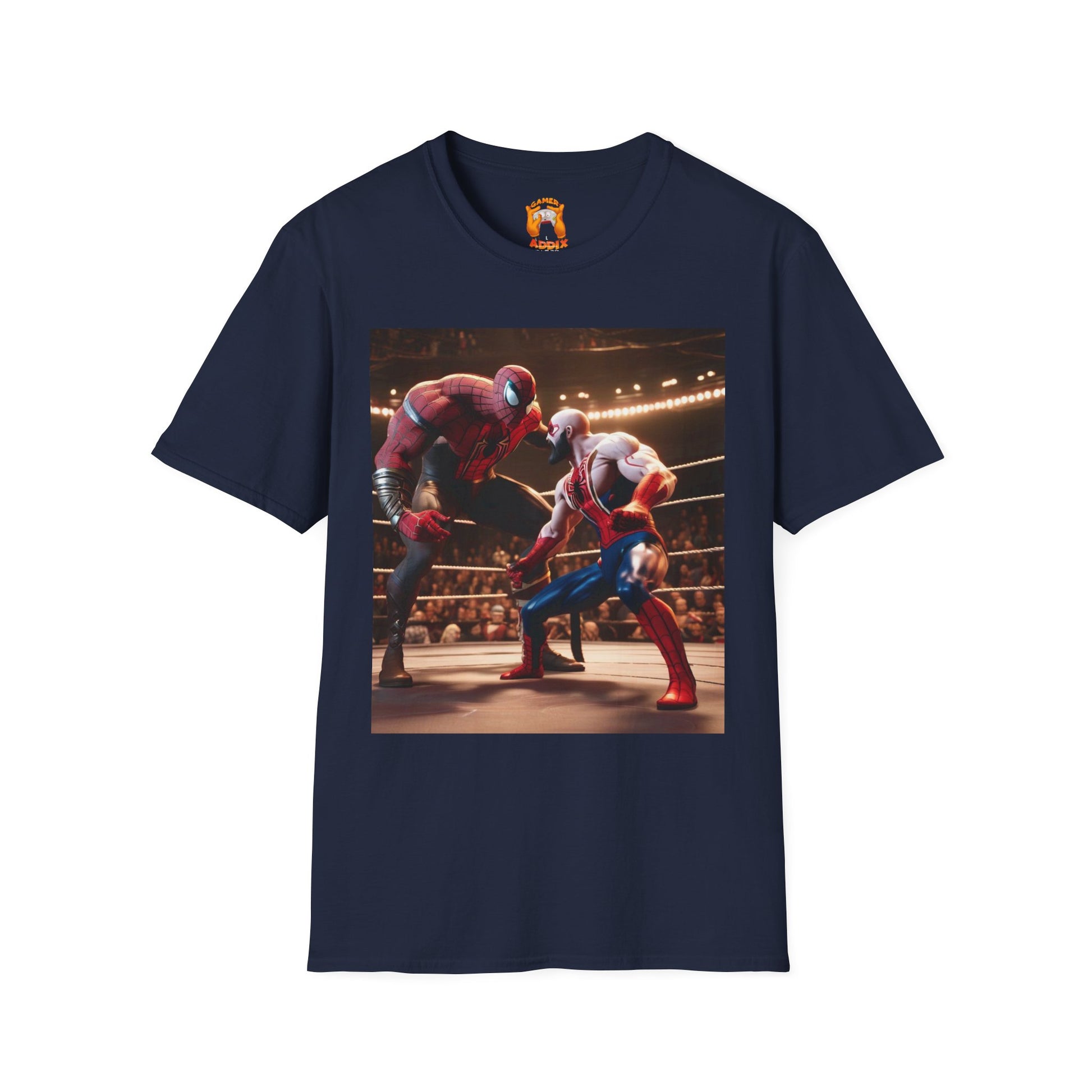 Marvel-Inspired Unisex Softstyle T-Shirt for Superhero Fans, Graphic Tee for Comic Lovers, Gift for Birthdays or Holidays, Fun Casual Wear