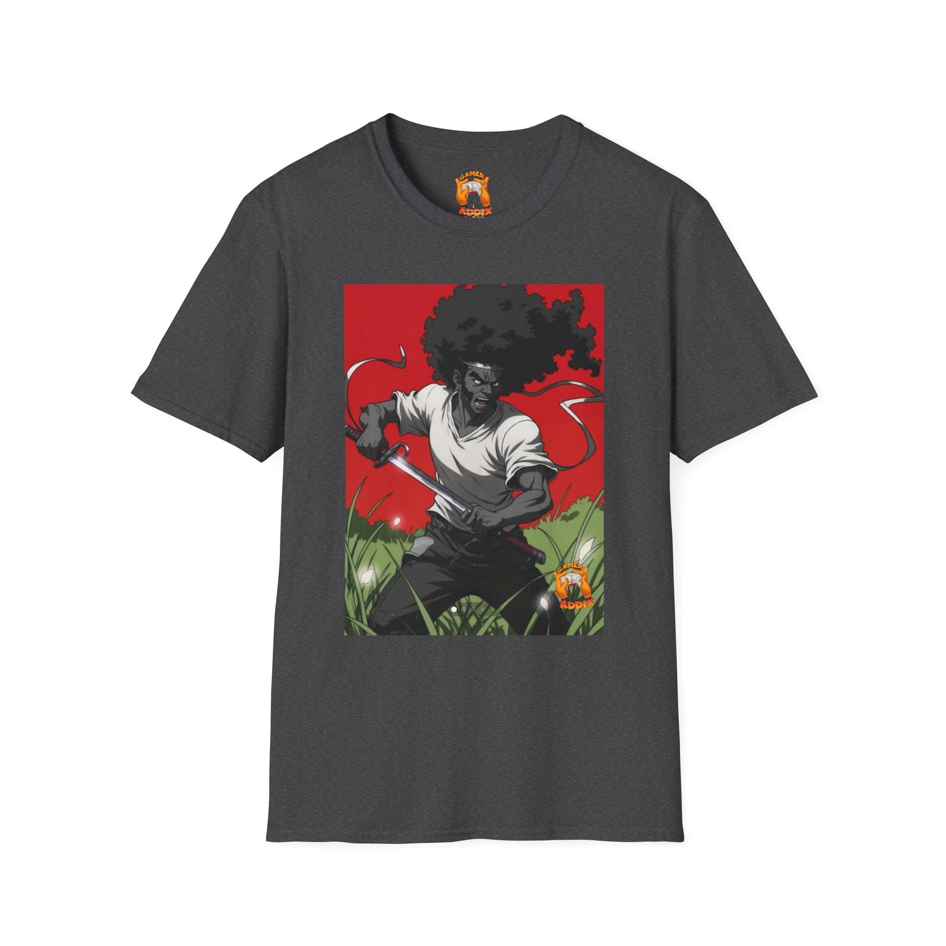 Street Samurai Graphic Tee, Unisex T-Shirt for Comic Fans, Unique Gift, Casual Wear, Street Style, Art-Inspired Apparel