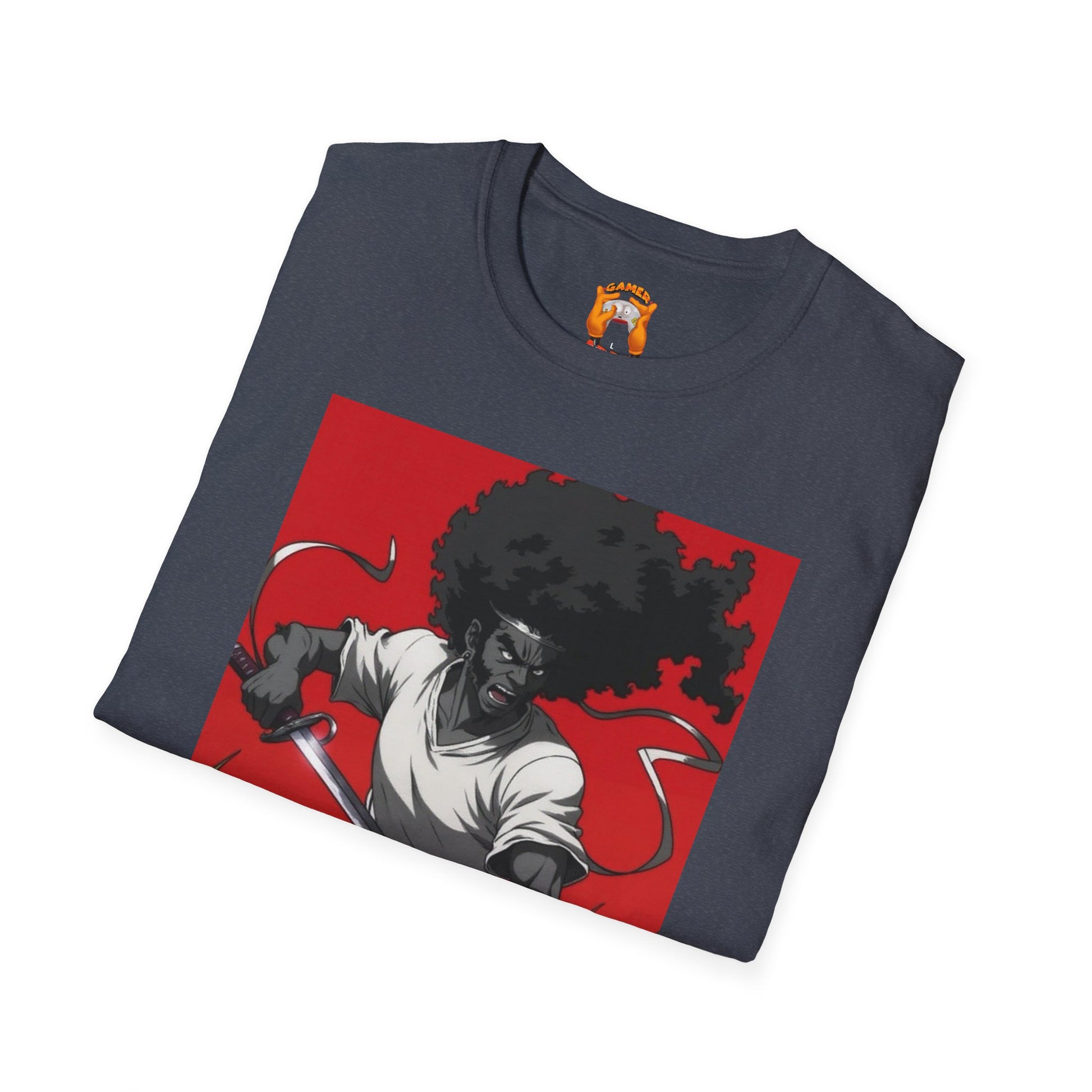 Street Samurai Graphic Tee, Unisex T-Shirt for Comic Fans, Unique Gift, Casual Wear, Street Style, Art-Inspired Apparel