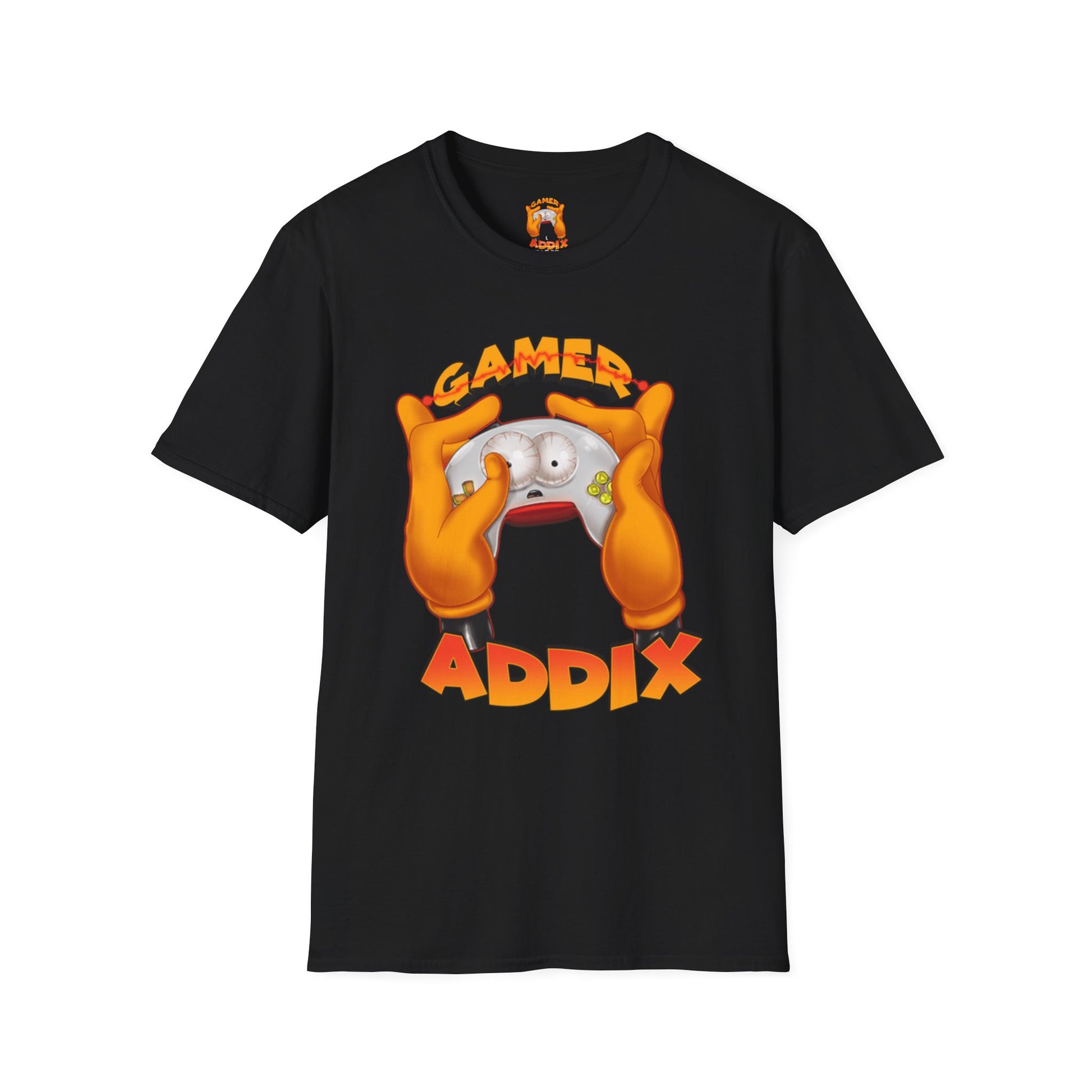 Gamer Addix T-Shirt | Unisex Softstyle Tee for Gaming Enthusiasts | Playful Gift for Gamers | Casual Wear, Birthday, Game Night, [...]