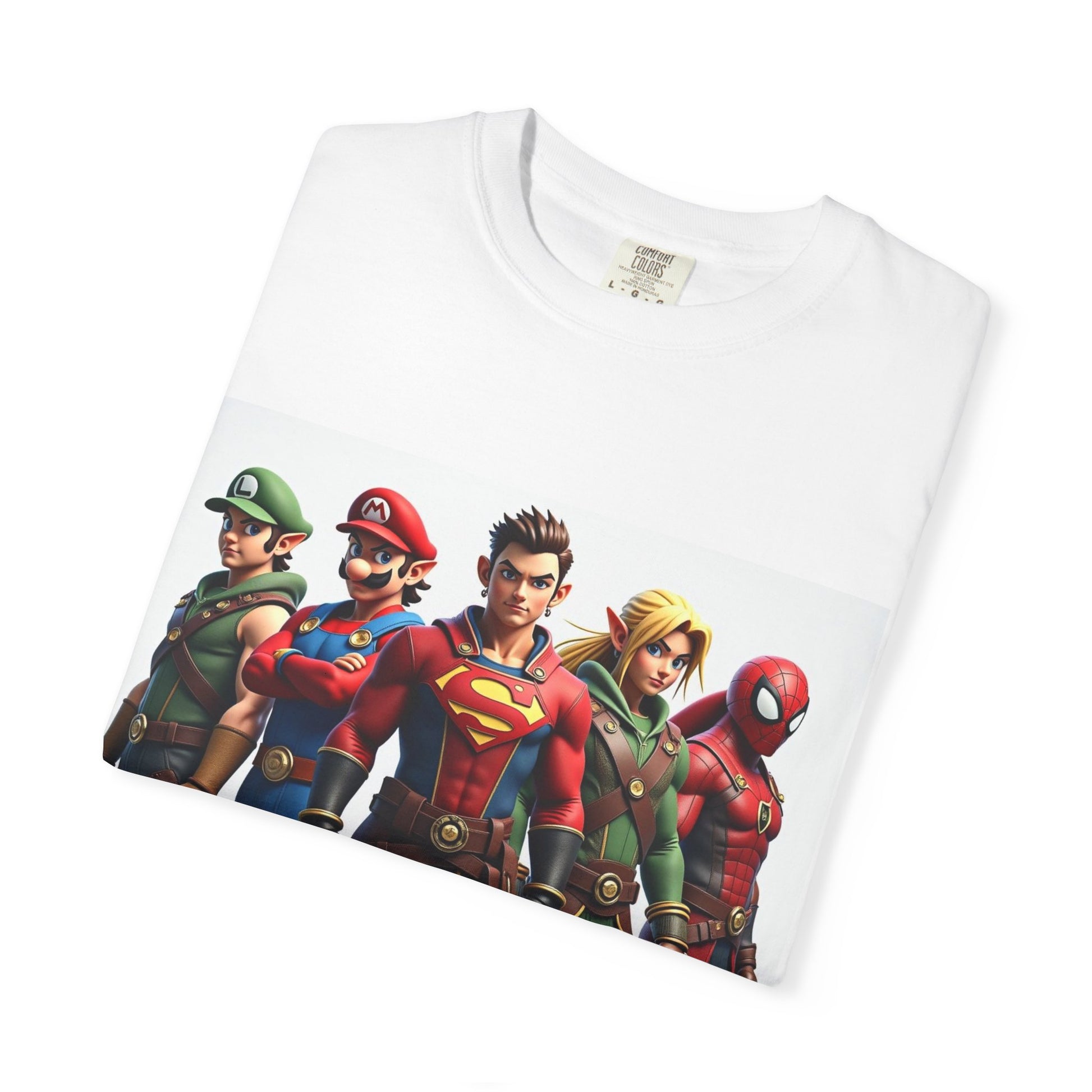 Super Hero squad gaming Tee