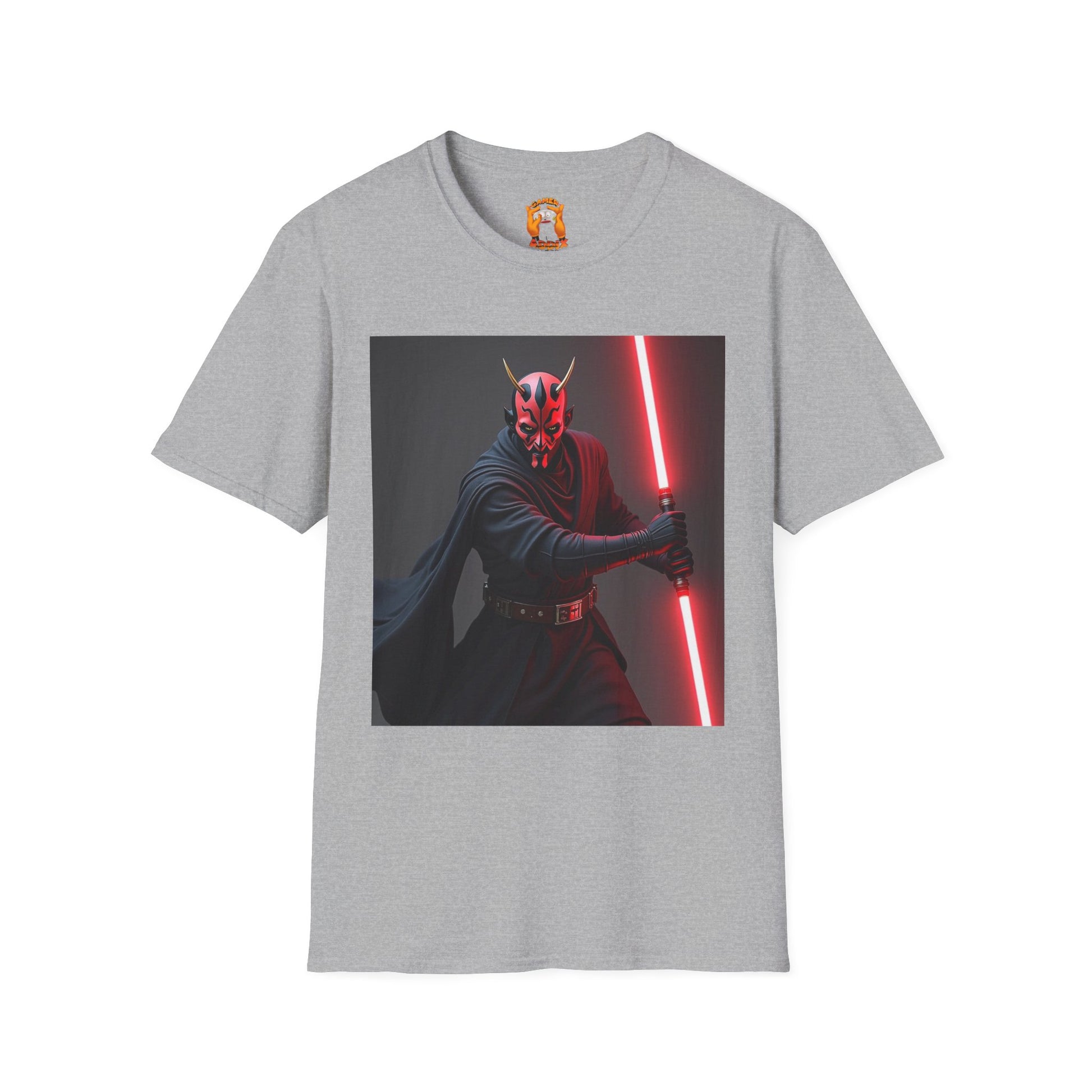 Darth Maul Graphic T-Shirt, Unisex Star Wars Tee, Sci-Fi Fan Apparel, Gift for Geeks, Cool Casual Shirt