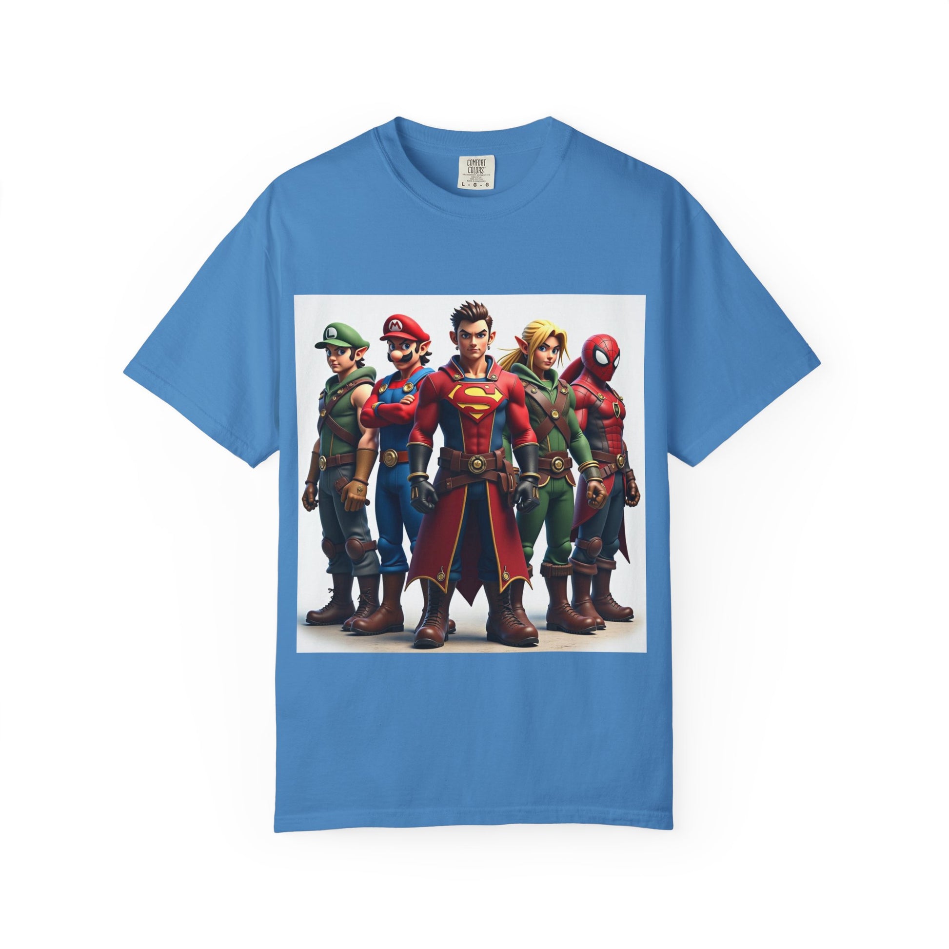 Super Hero squad gaming Tee