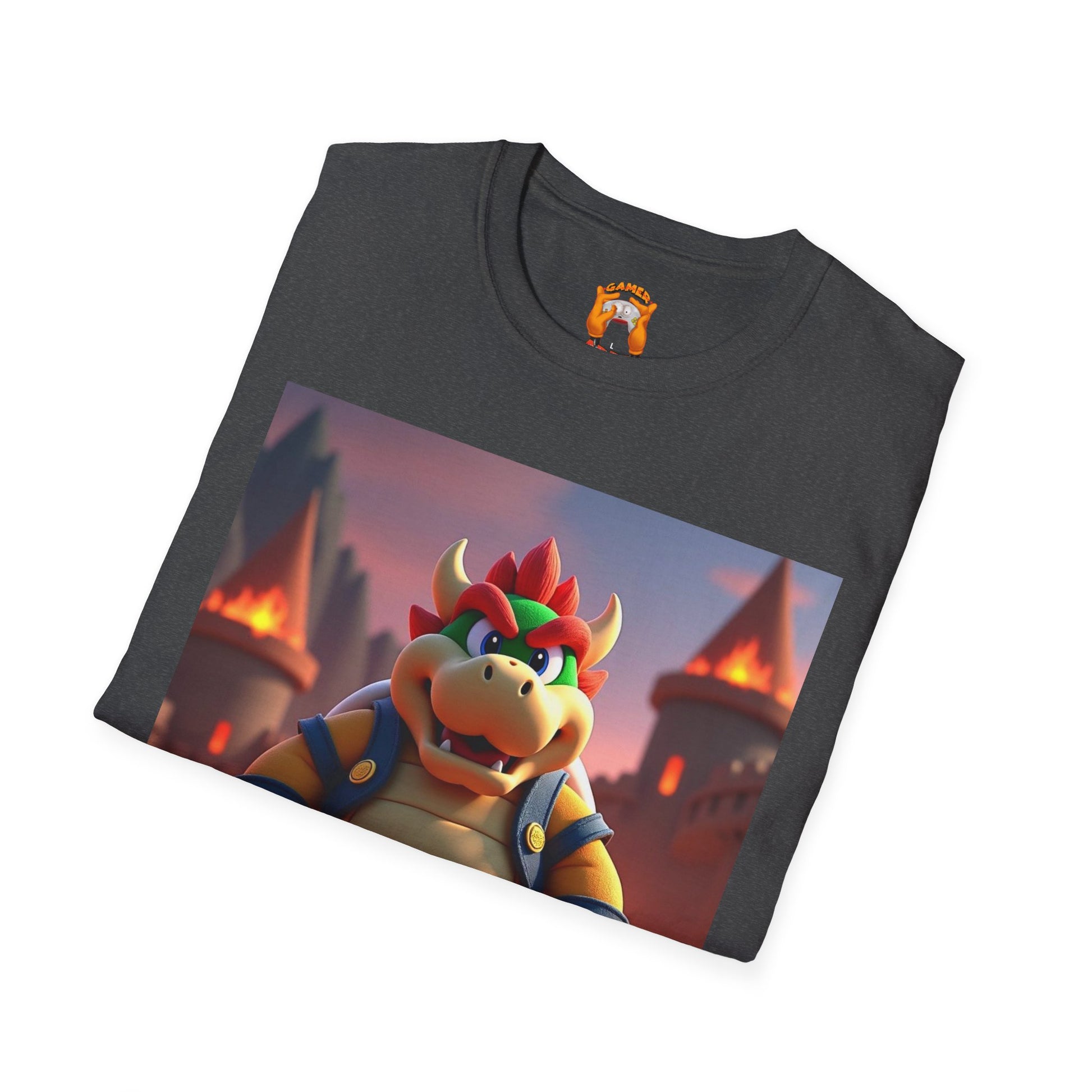 B villain T-Shirt, Unisex Graphic Tee, Gamer Gift, Cartoon Tee, Fun Casual Wear