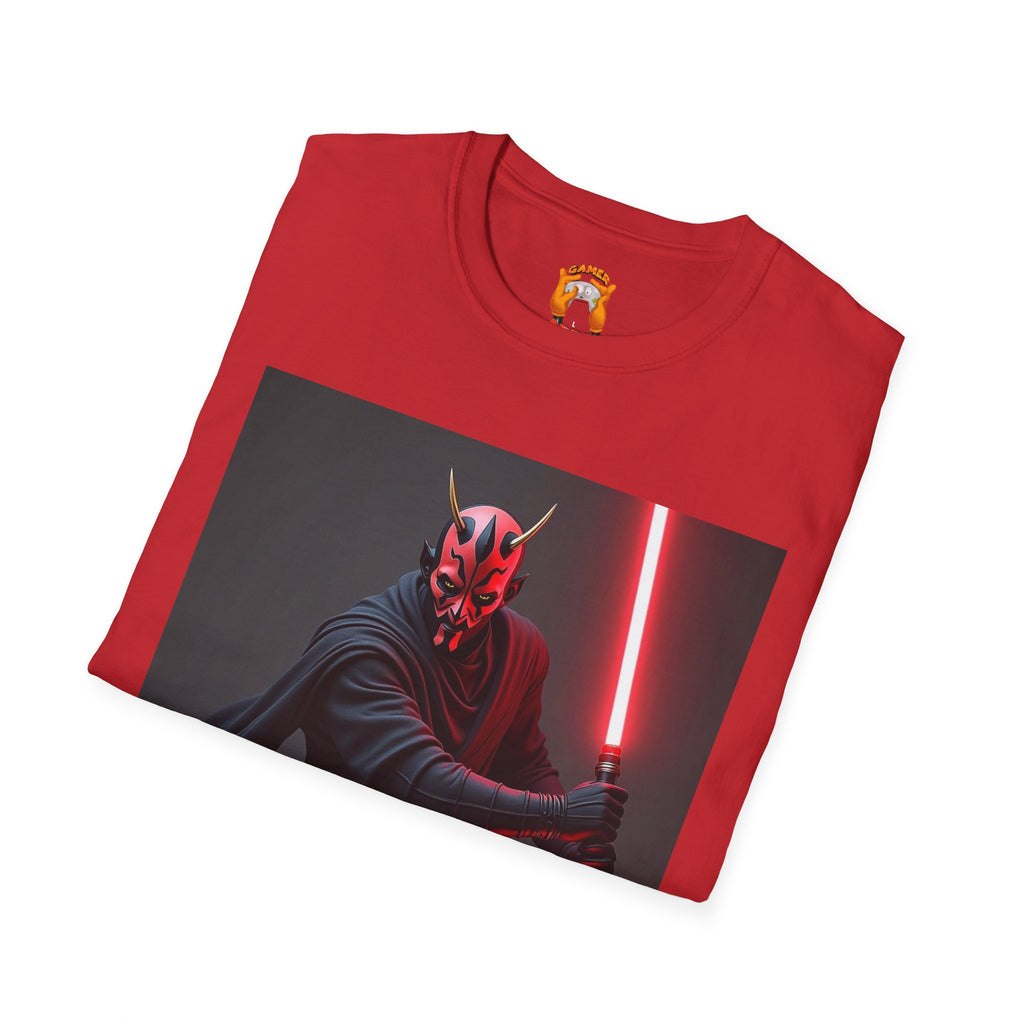 Darth Maul Graphic T-Shirt, Unisex Star Wars Tee, Sci-Fi Fan Apparel, Gift for Geeks, Cool Casual Shirt