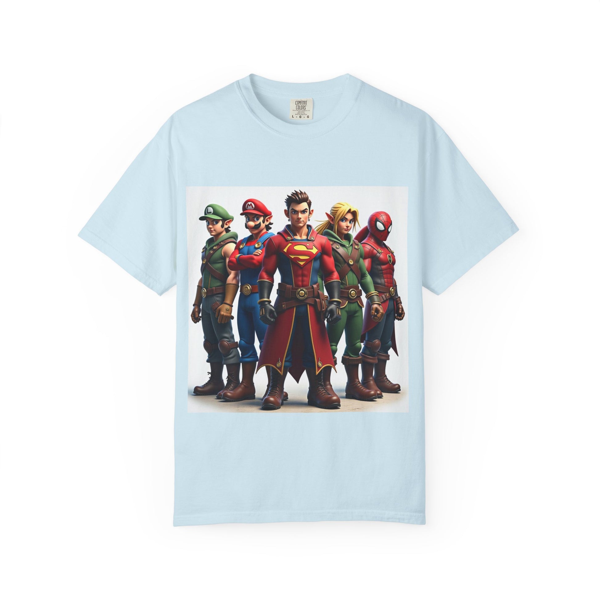 Super Hero squad gaming Tee