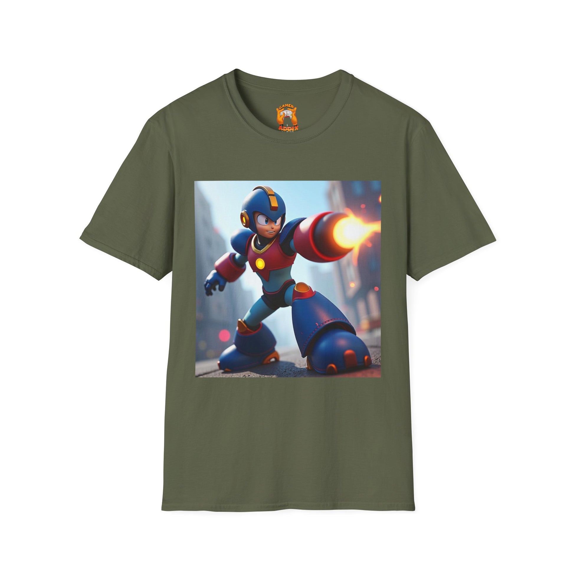 Mega Ultra T-Shirt, Fun Retro Shirt, Video Game Apparel, Gifts for Gamers, Geek Culture Clothing, Cartoon Character Tee