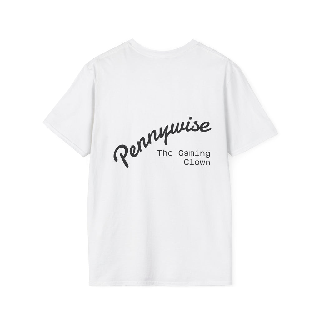 Horror Clown T-Shirt — Pennywise Gaming Clown Graphic Tee