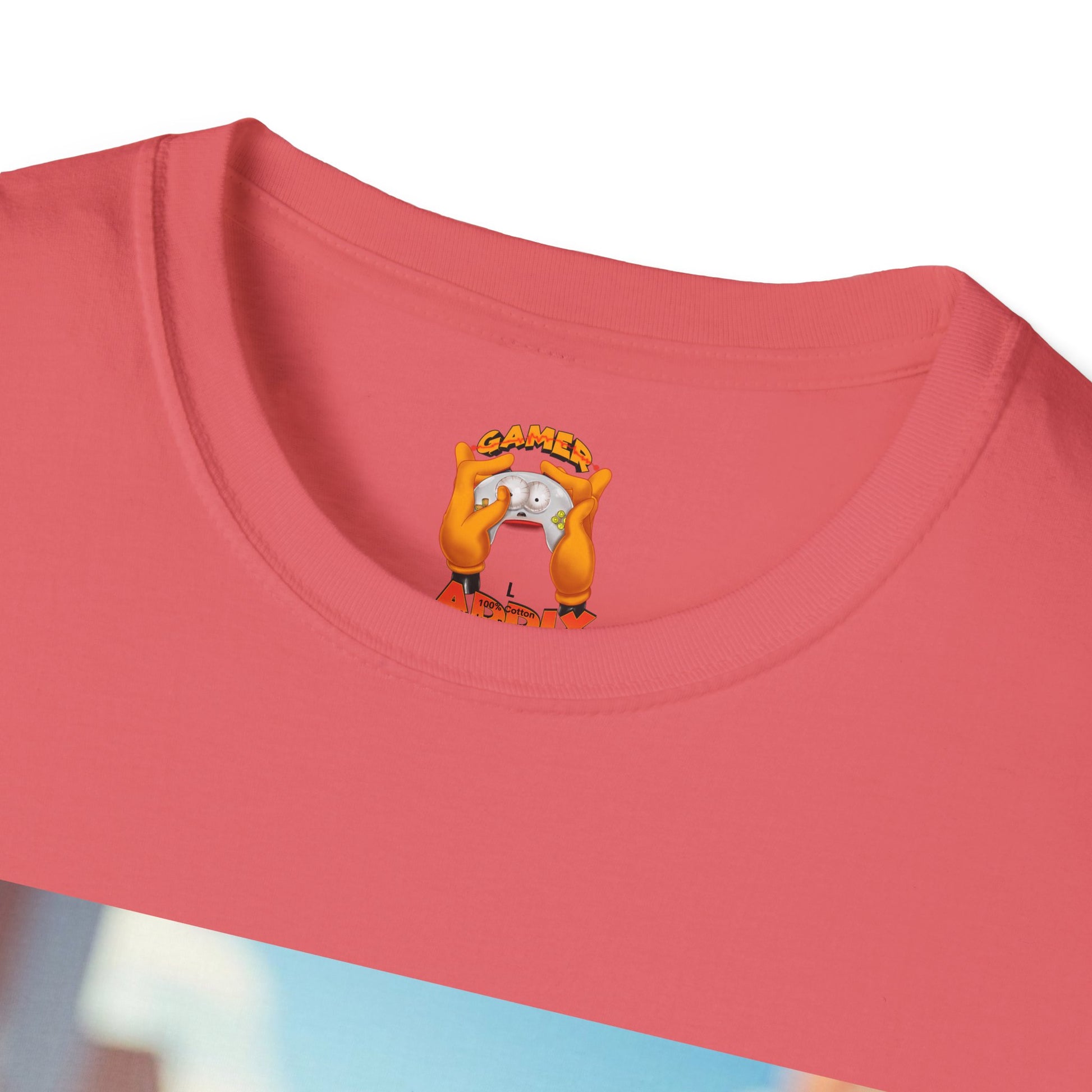 Cute Spiderman Cat Unisex Softstyle T-Shirt, Gift for Kids, Cartoon Tee, Fun Apparel, Birthday Parties, Cosplay, Summer Wear