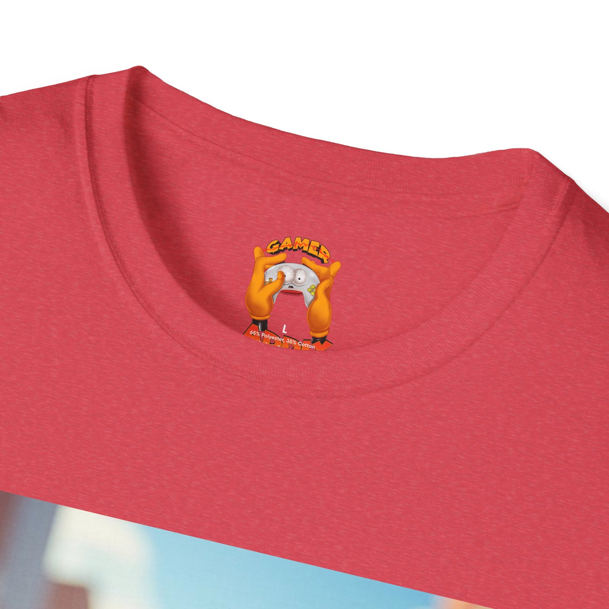 Cute Spiderman Cat Unisex Softstyle T-Shirt, Gift for Kids, Cartoon Tee, Fun Apparel, Birthday Parties, Cosplay, Summer Wear