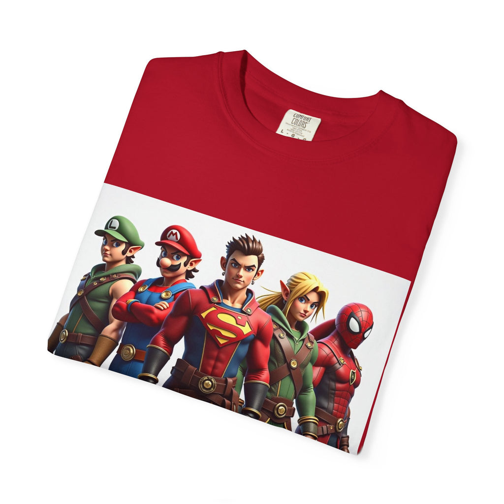 Super Hero squad gaming Tee