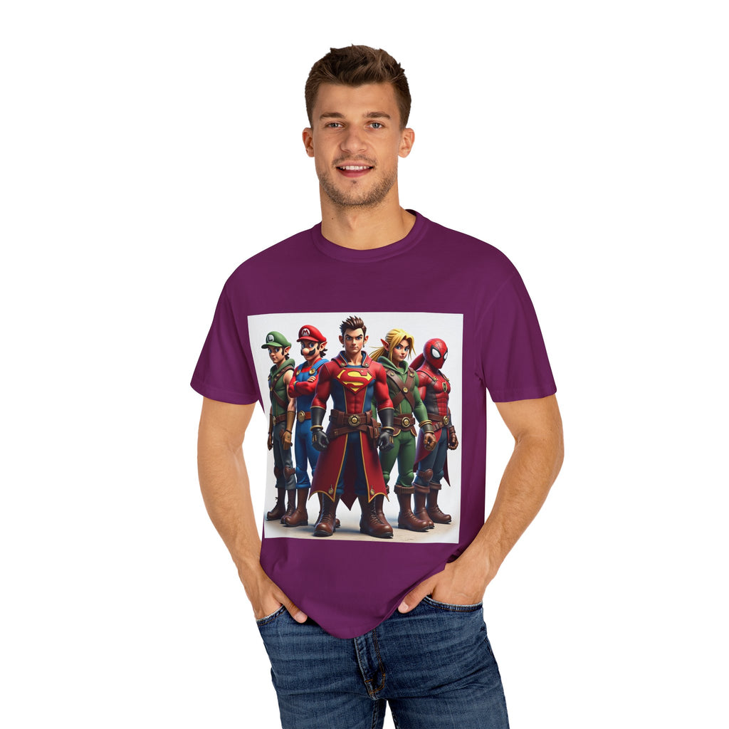 Super Hero squad gaming Tee