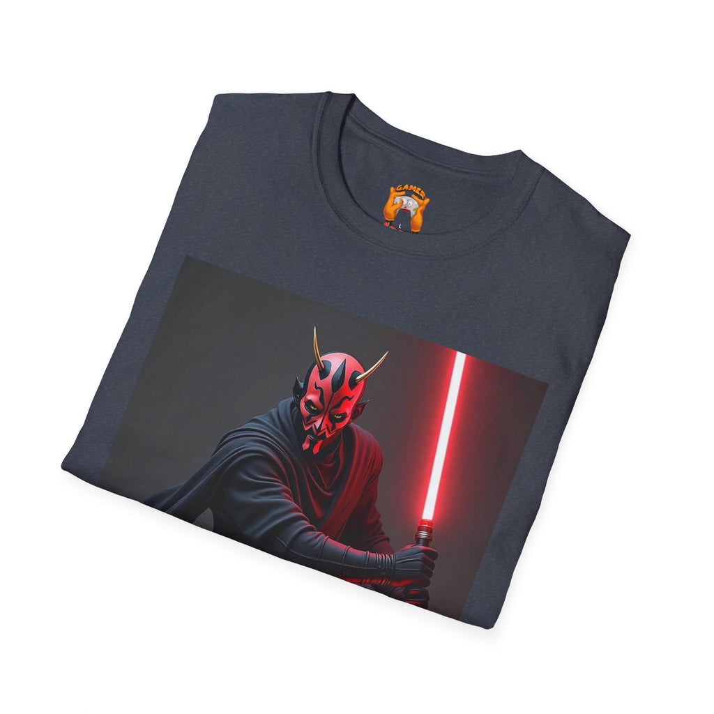 Darth Maul Graphic T-Shirt, Unisex Star Wars Tee, Sci-Fi Fan Apparel, Gift for Geeks, Cool Casual Shirt