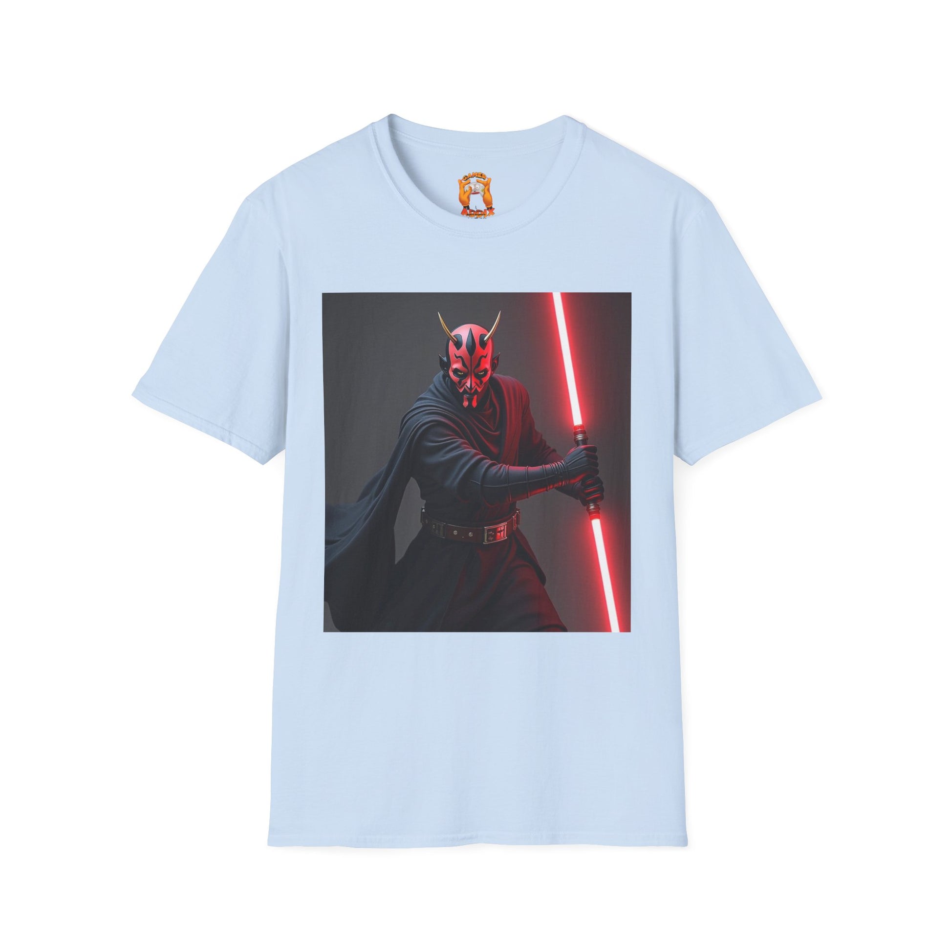 Darth Maul Graphic T-Shirt, Unisex Star Wars Tee, Sci-Fi Fan Apparel, Gift for Geeks, Cool Casual Shirt