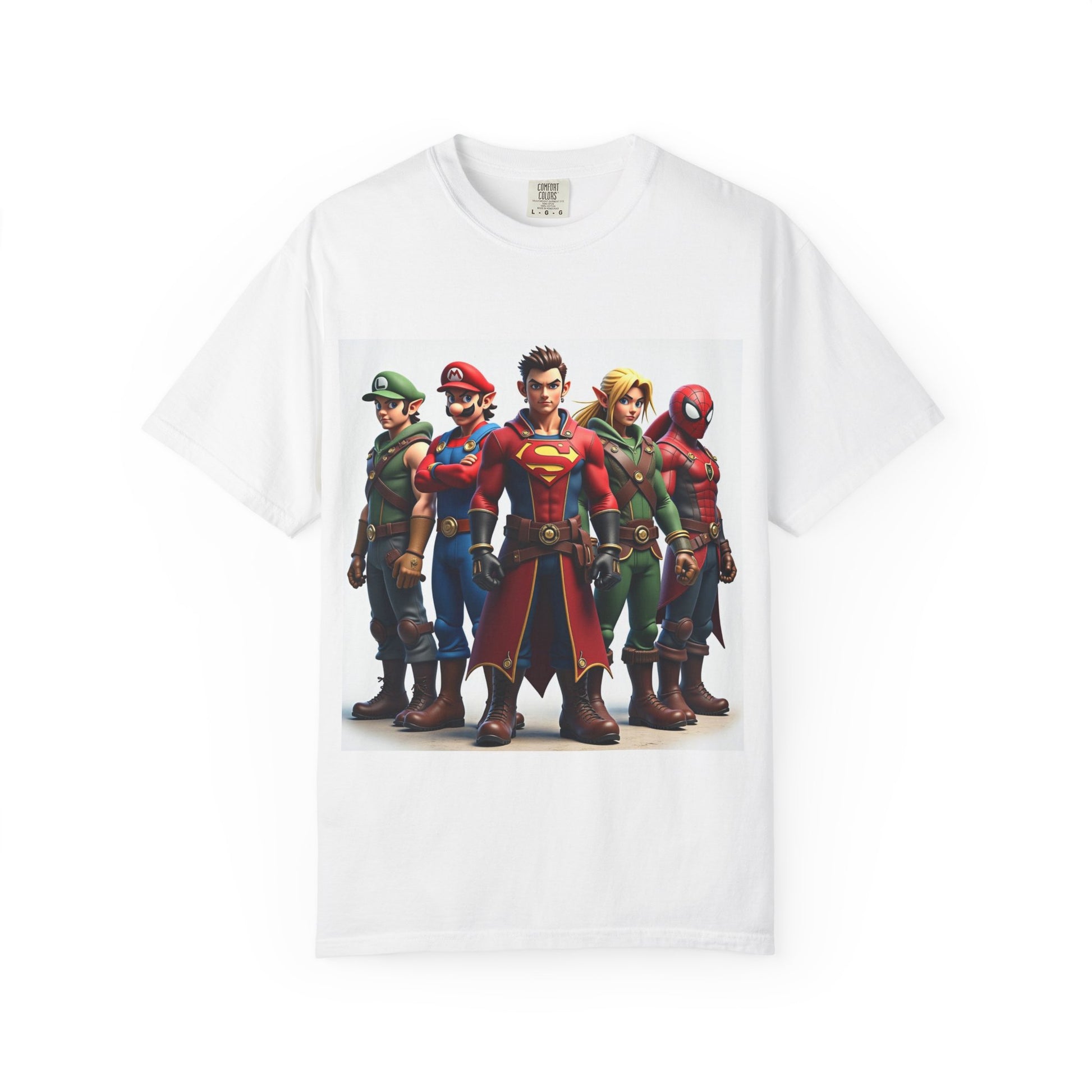 Super Hero squad gaming Tee