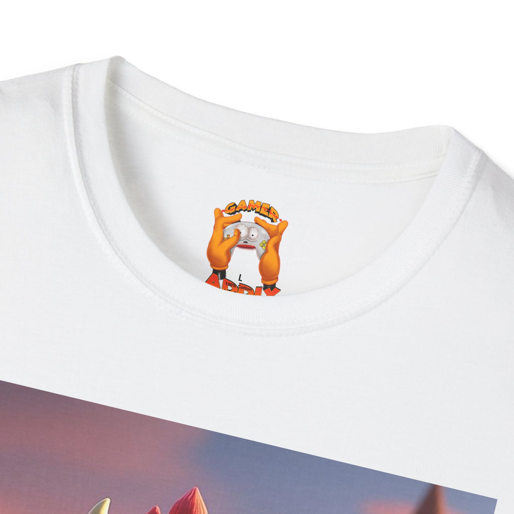 B villain T-Shirt, Unisex Graphic Tee, Gamer Gift, Cartoon Tee, Fun Casual Wear